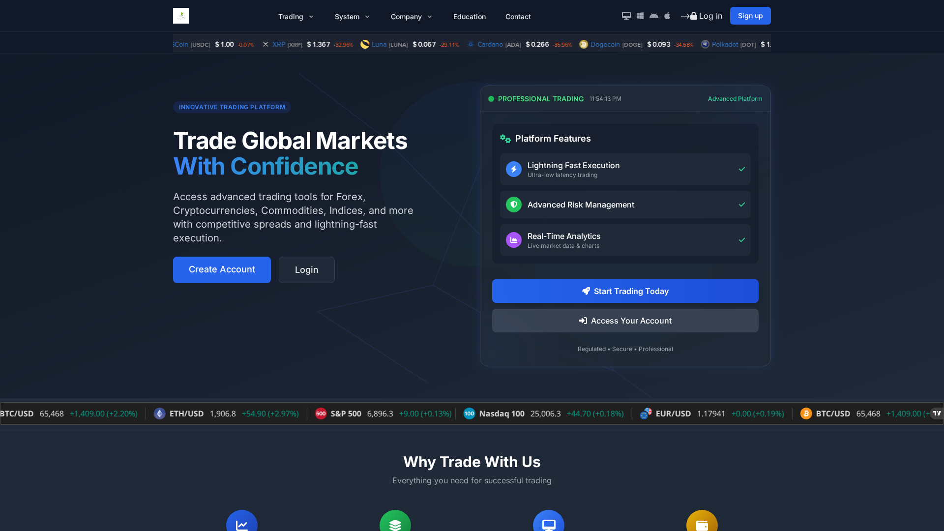 Screenshot of quantisindexes.com