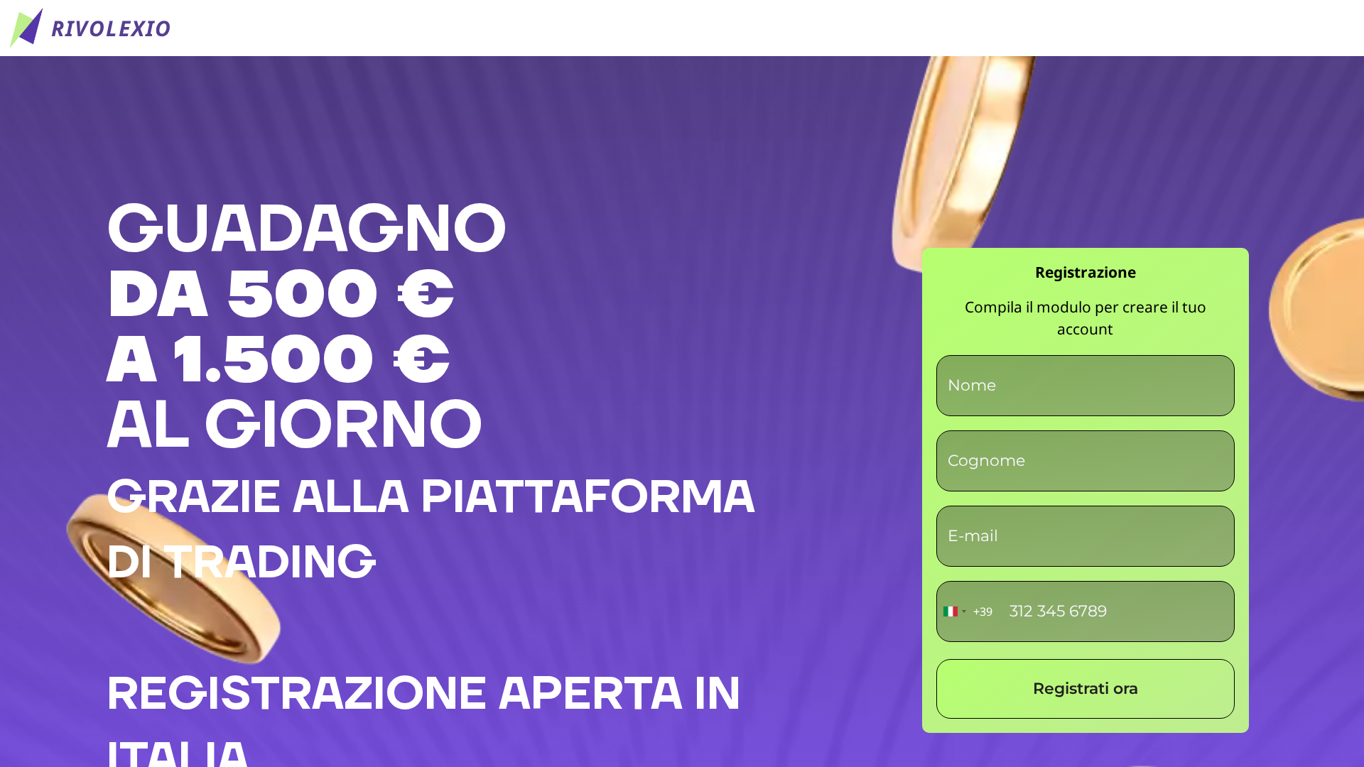 Screenshot of rivolexio.it