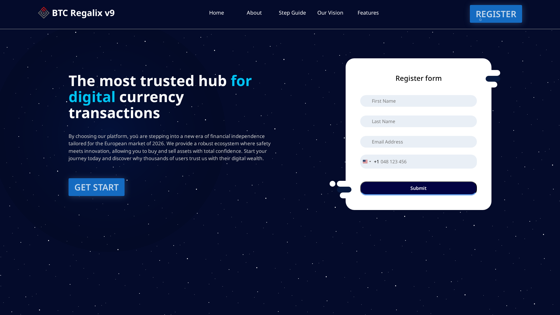 Screenshot of btc-regalixv9.com