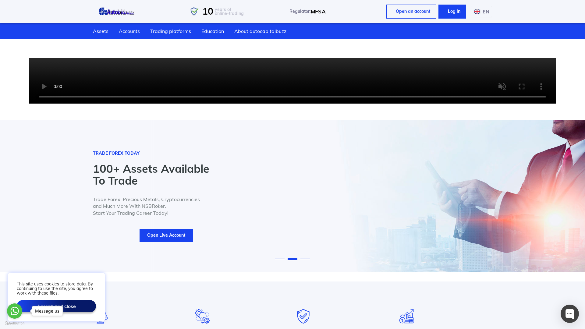 Screenshot of autocapitalbuzz.com