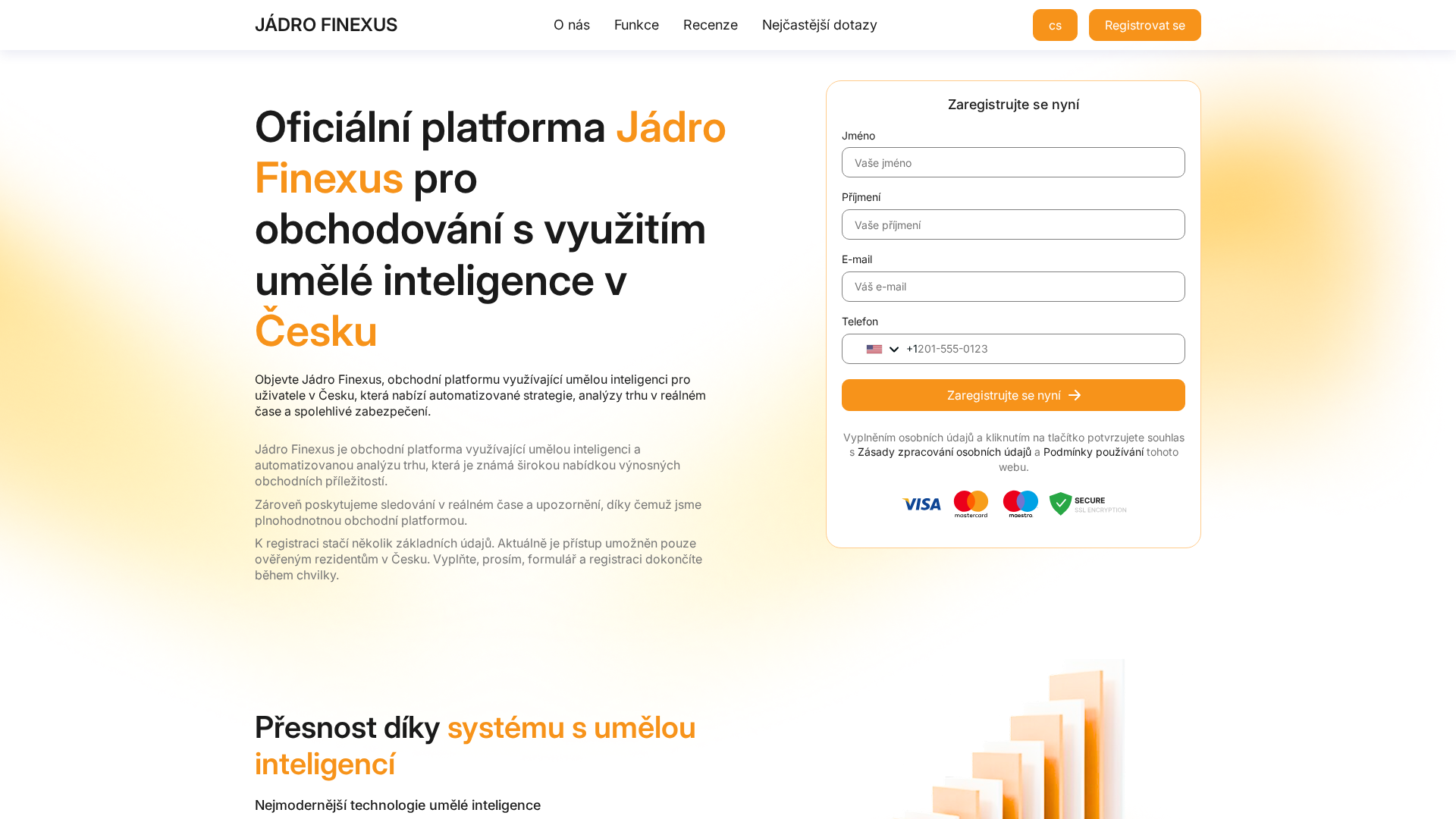 Screenshot of jadro-finexus.com