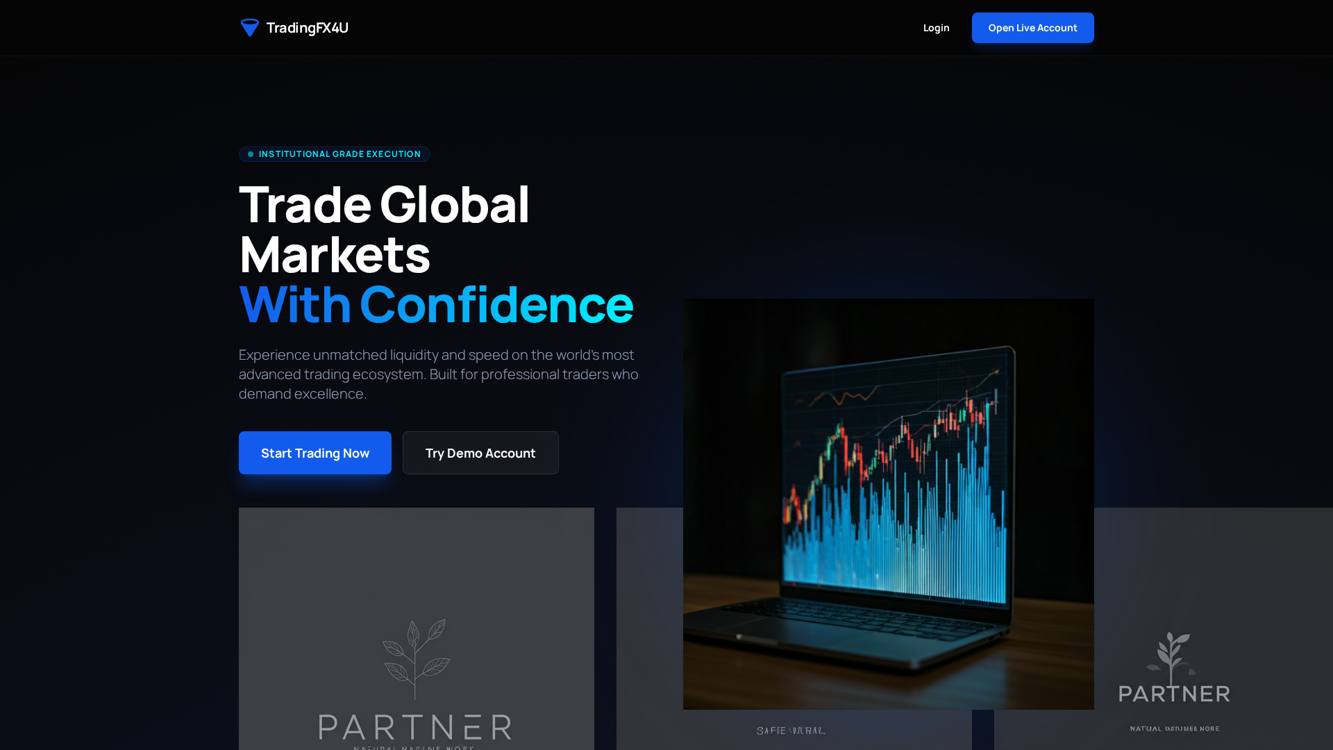 Screenshot of tradingfx4u.com