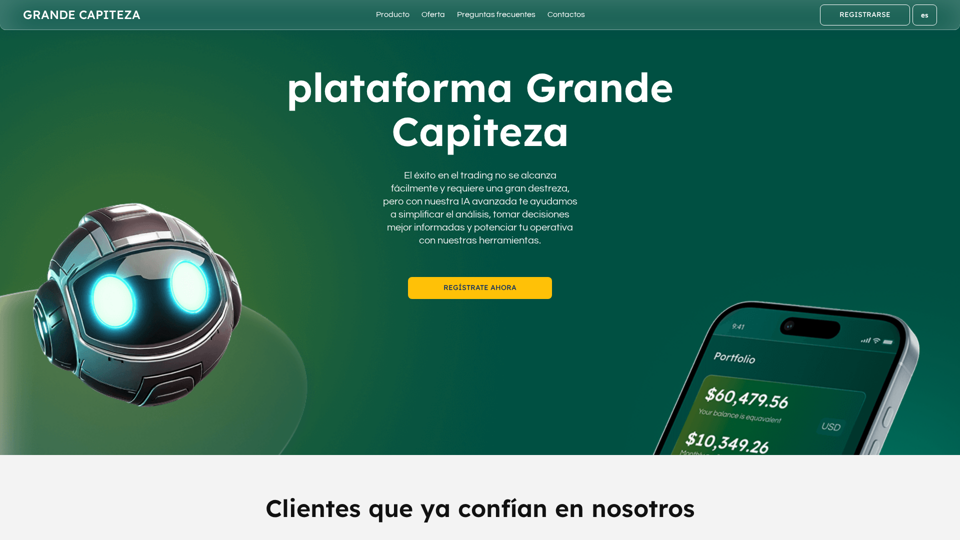 Screenshot of grande-capiteza.com