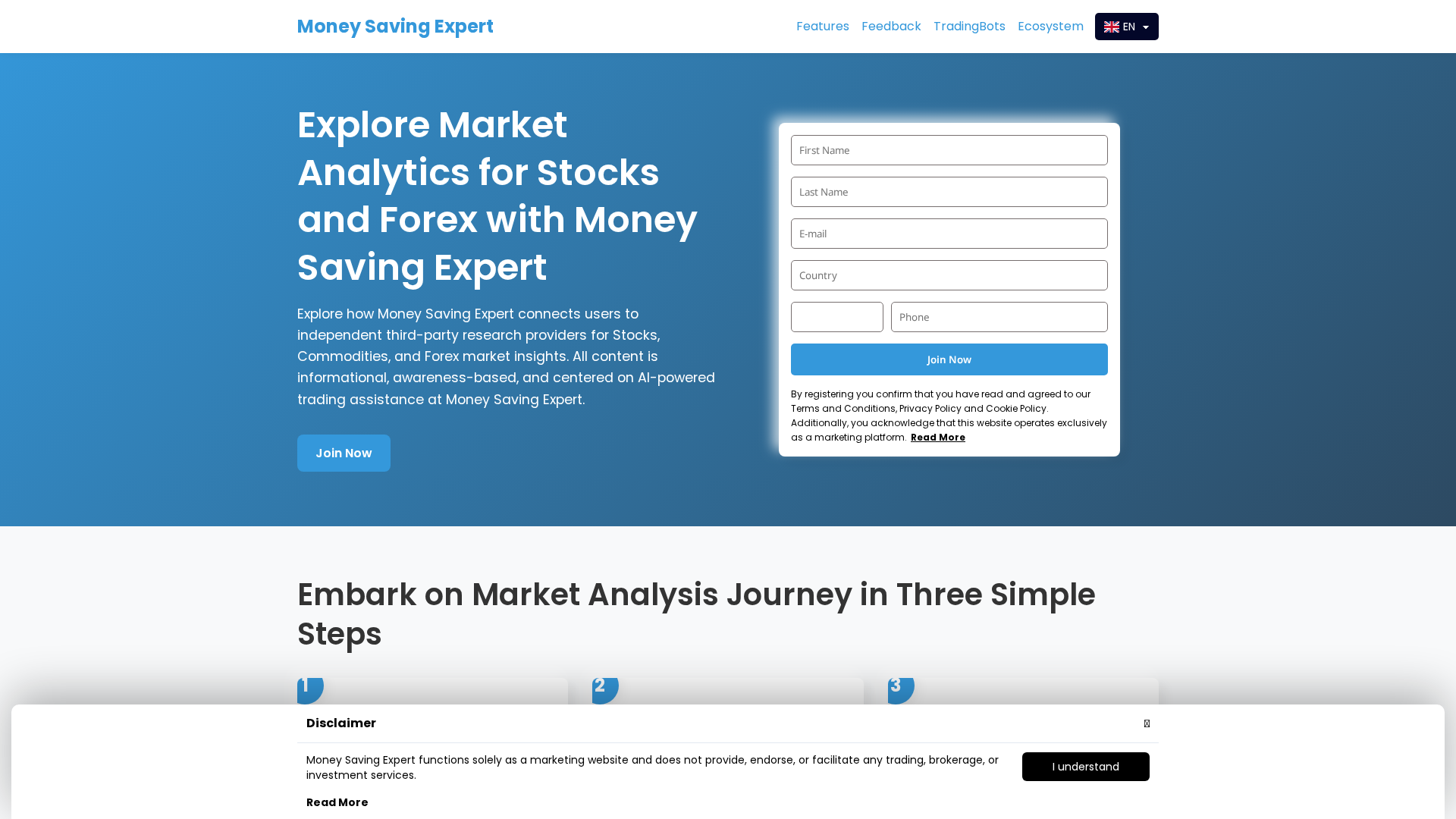 Screenshot of moneysavingexpertpro.cyou