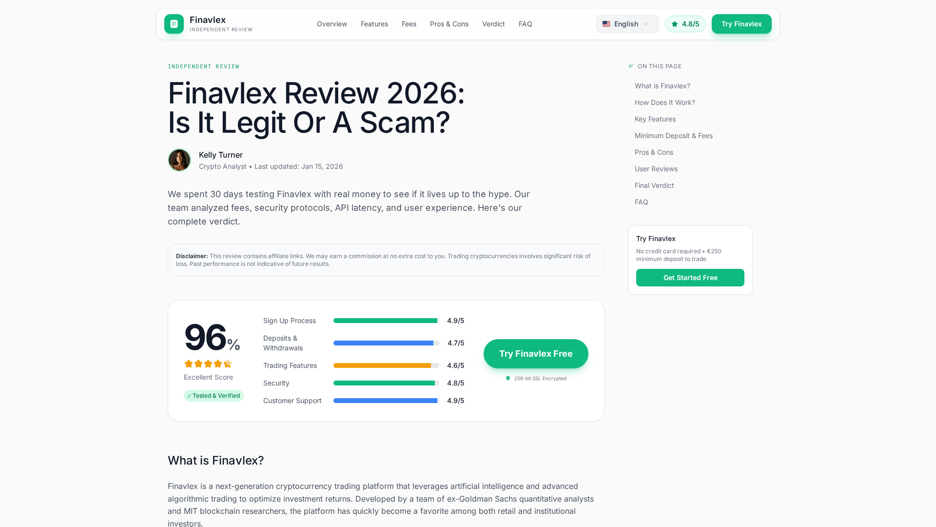 Screenshot of finavlex-review.top