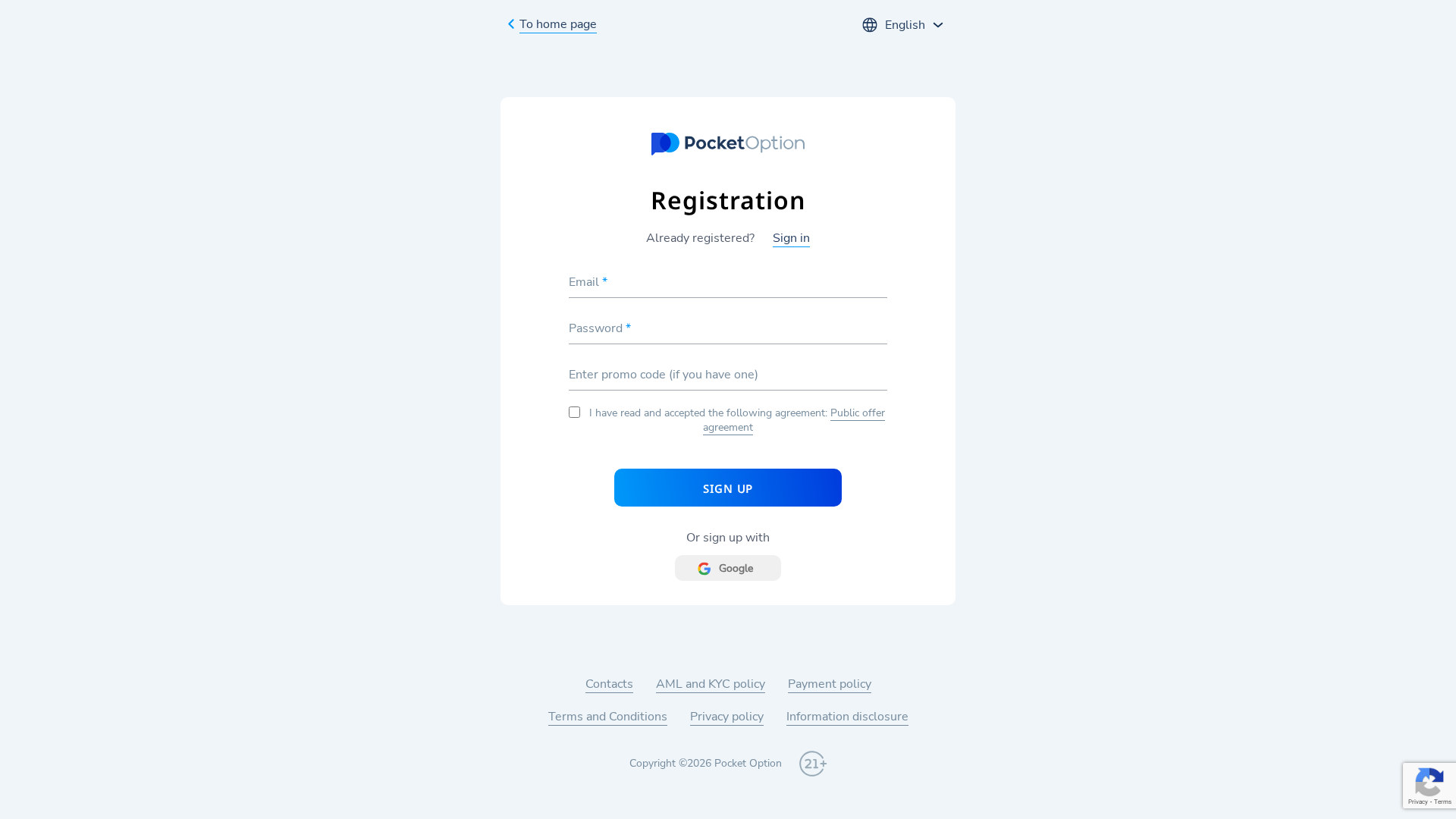 Screenshot of aaronpotrade.com