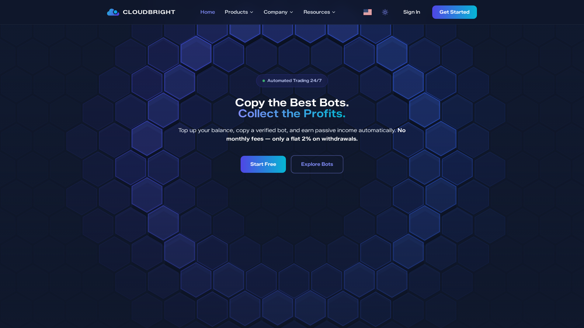 Screenshot of crypto-claw.io