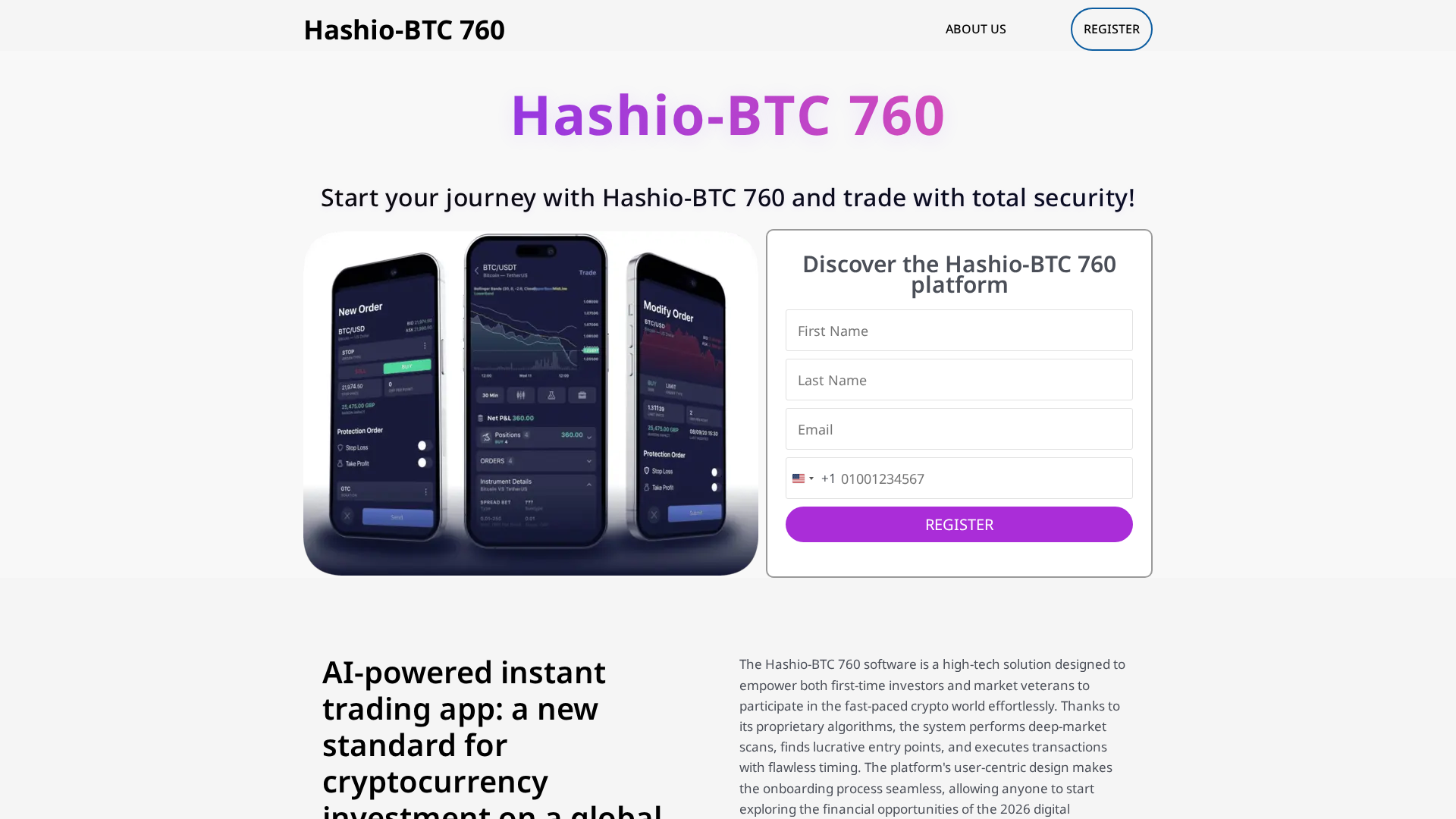Screenshot of hashiobtc760.com