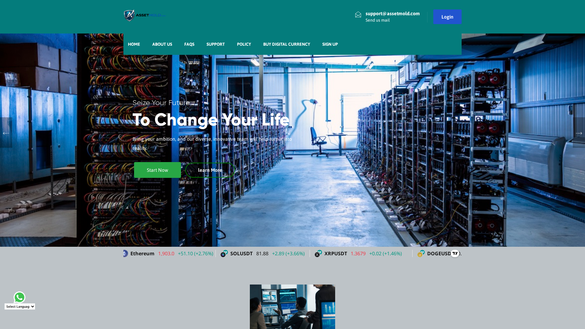 Screenshot of assetmold.com