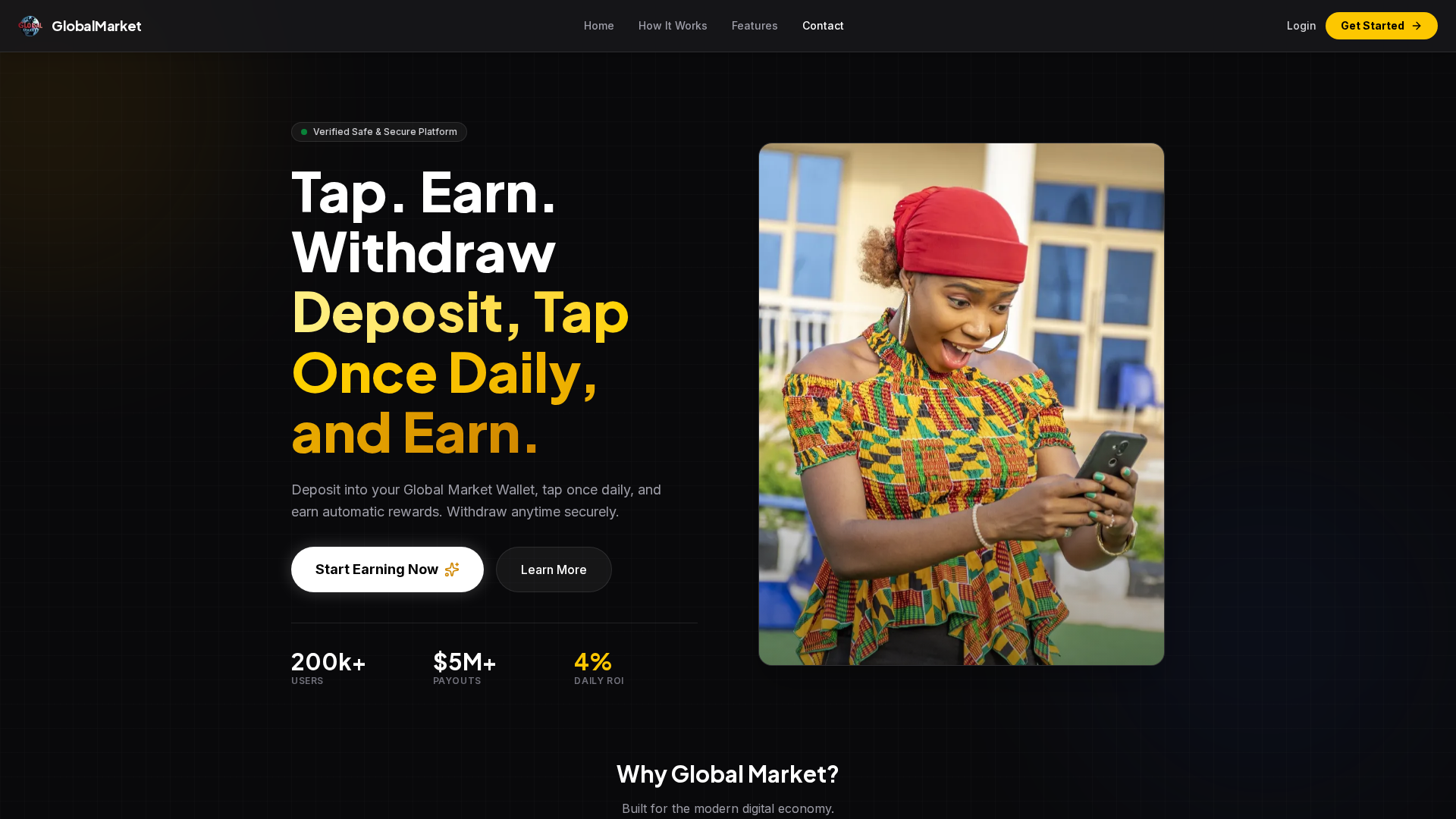 Screenshot of global-market.uk