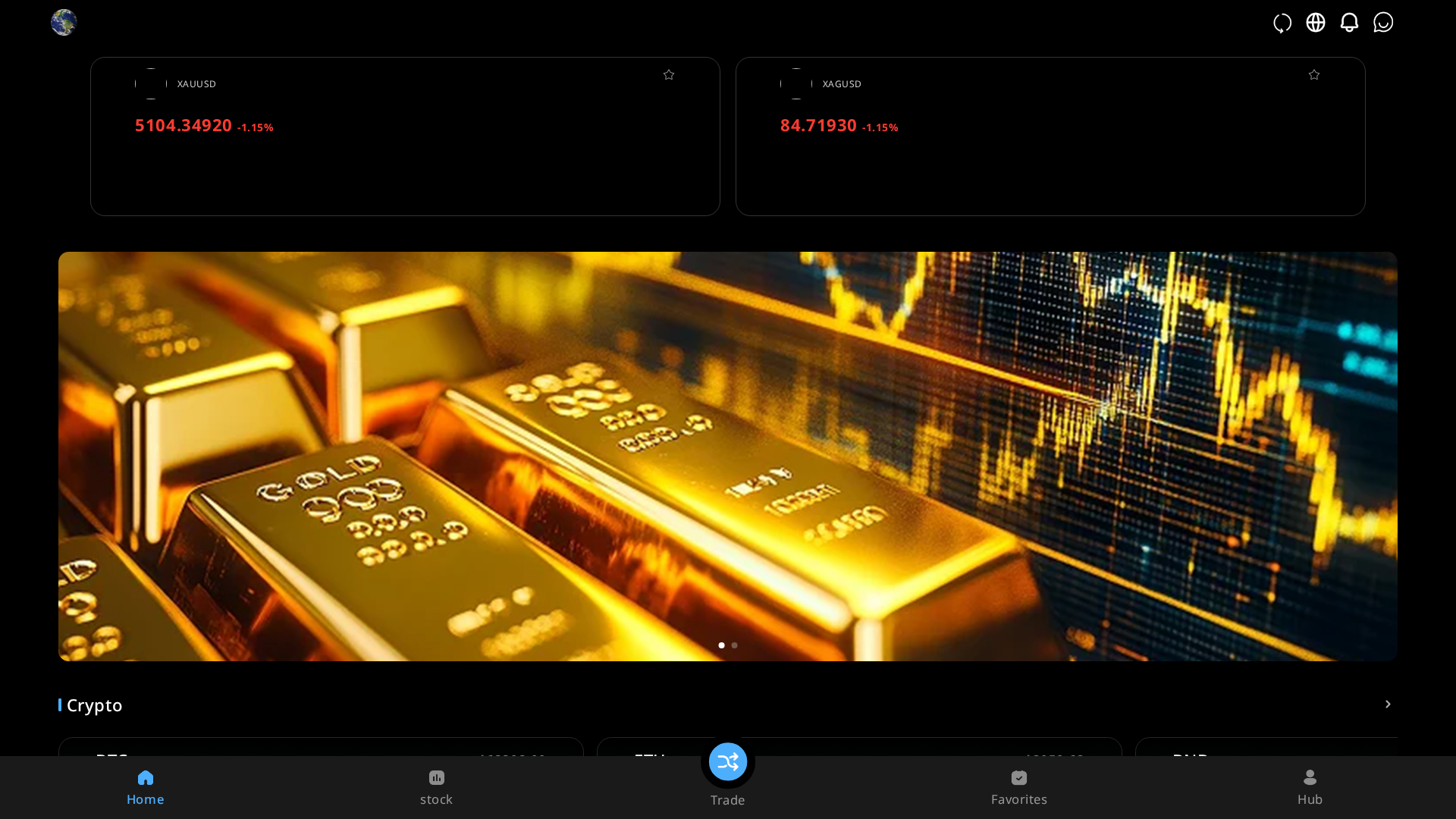 Screenshot of coingoldq.com