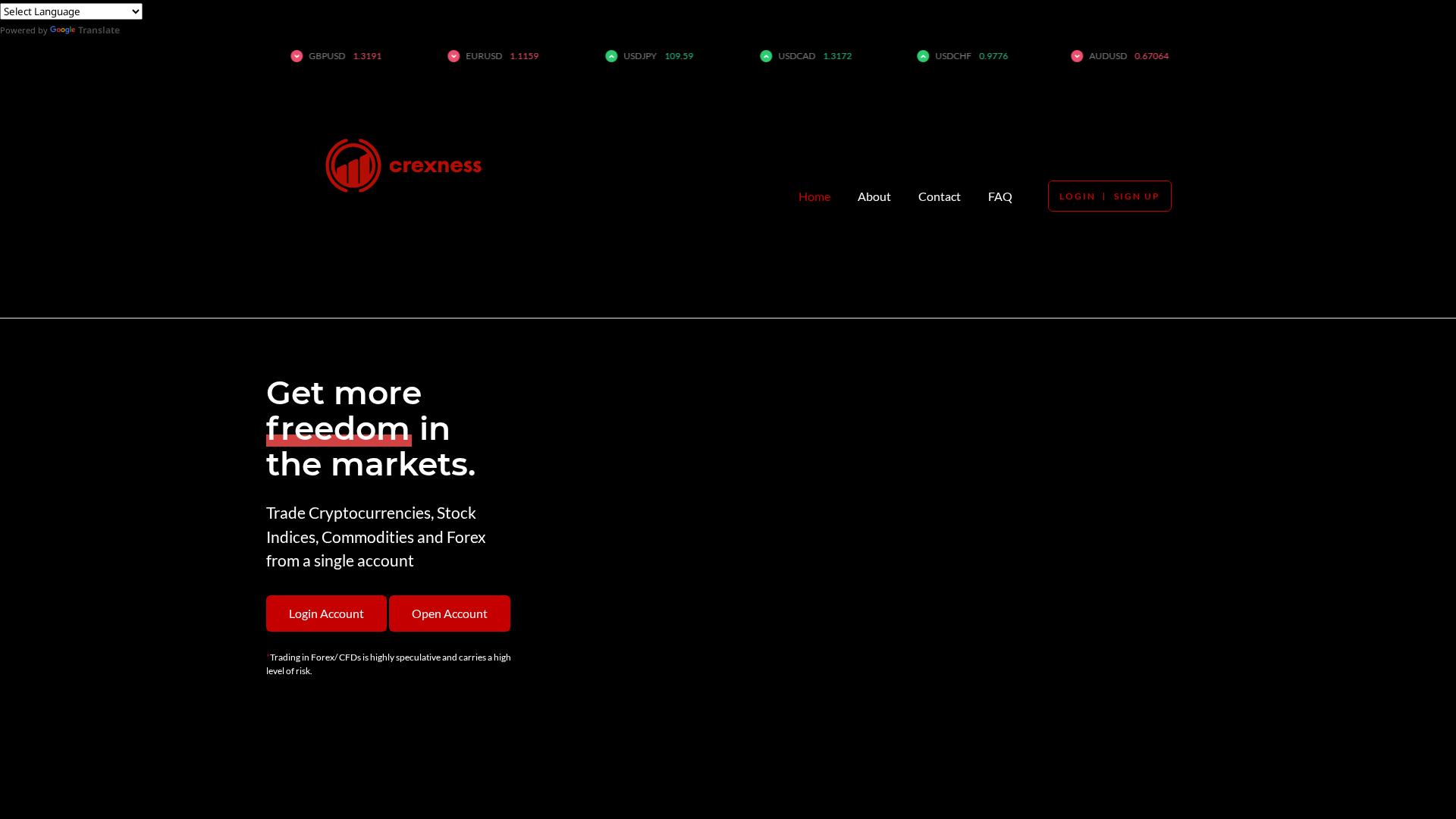 Screenshot of crexnexx.live