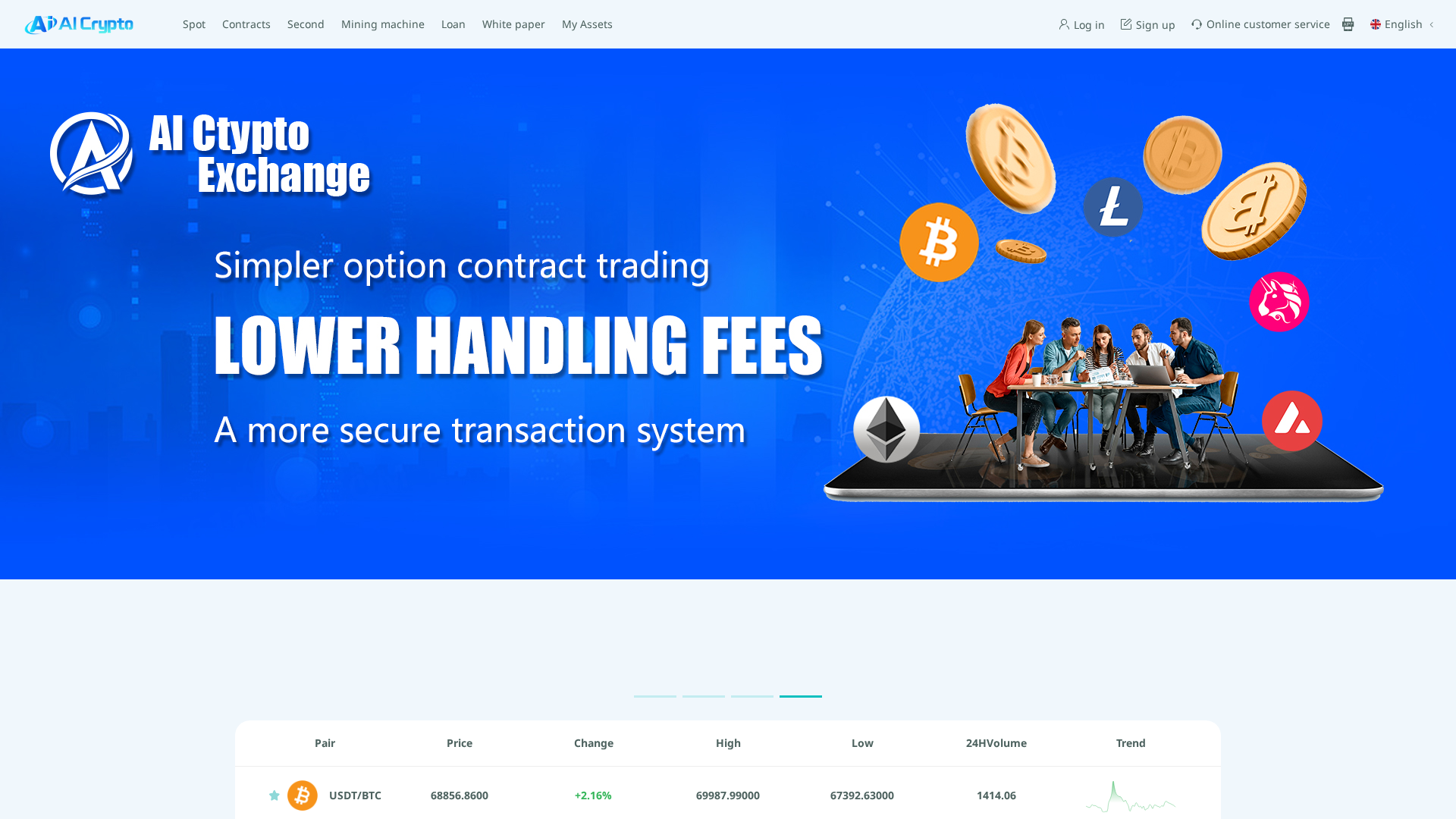 Screenshot of etoroecoins.com