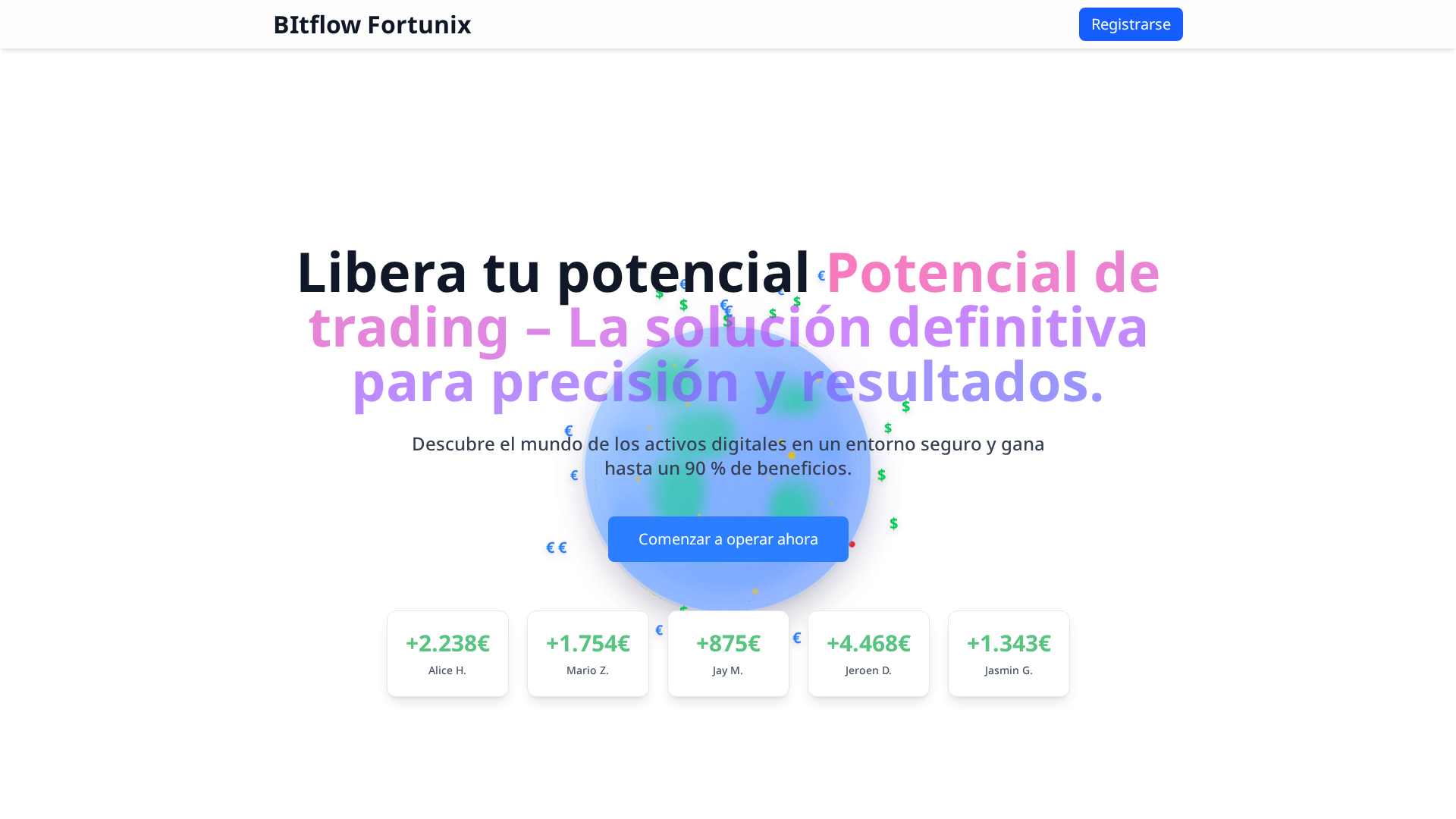 Screenshot of bitflow-fortunix.com