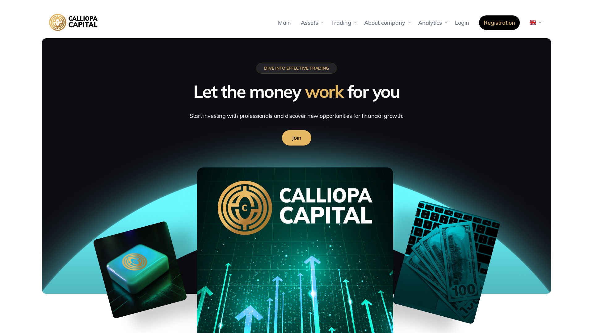 Screenshot of calliopacapital.co