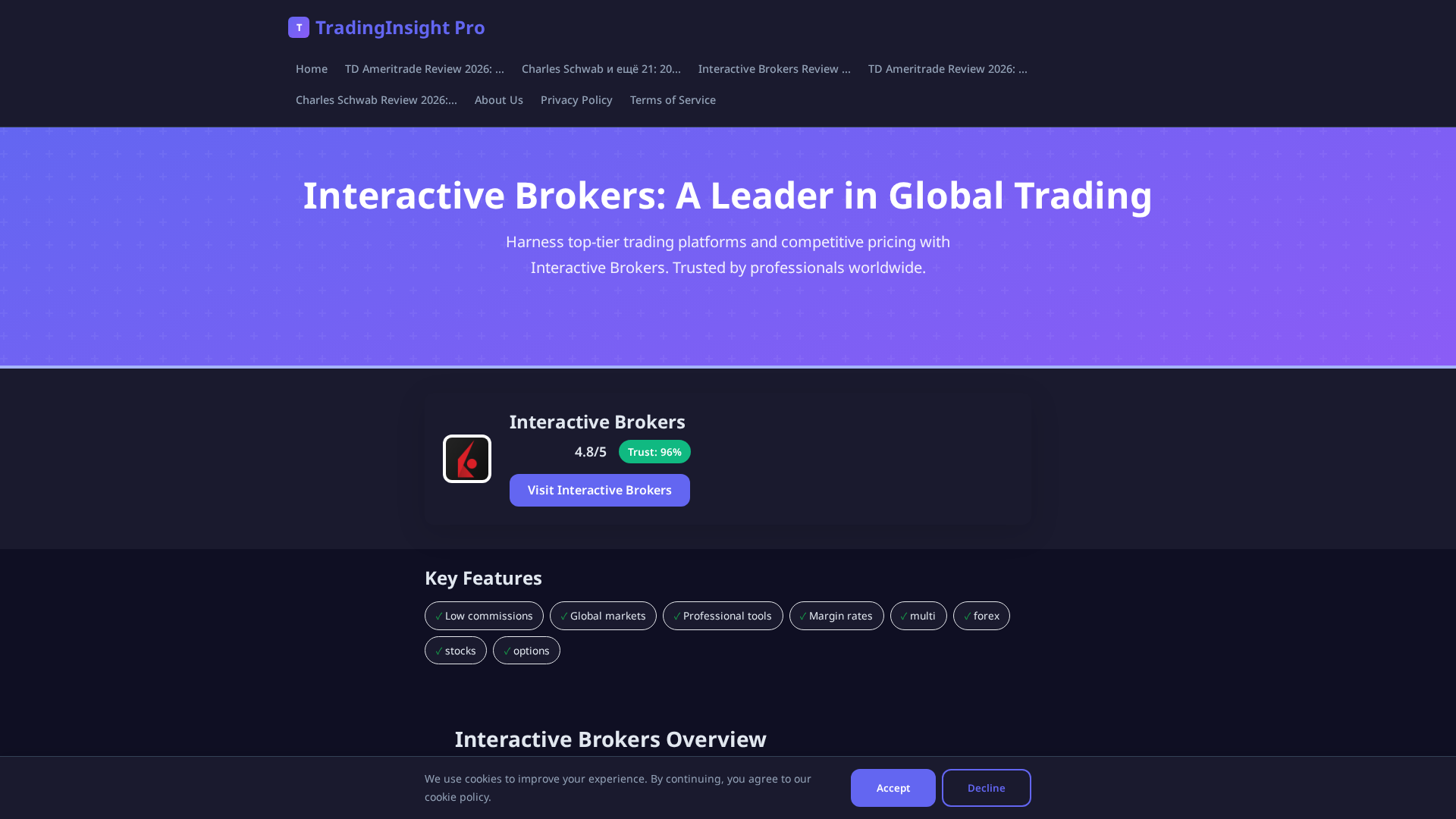 Screenshot of etf-trade.vg