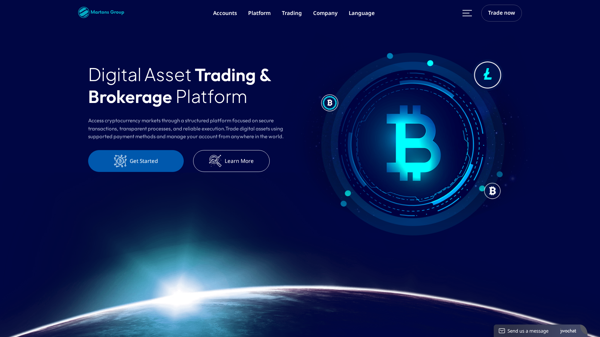 Screenshot of martonsgroup.com