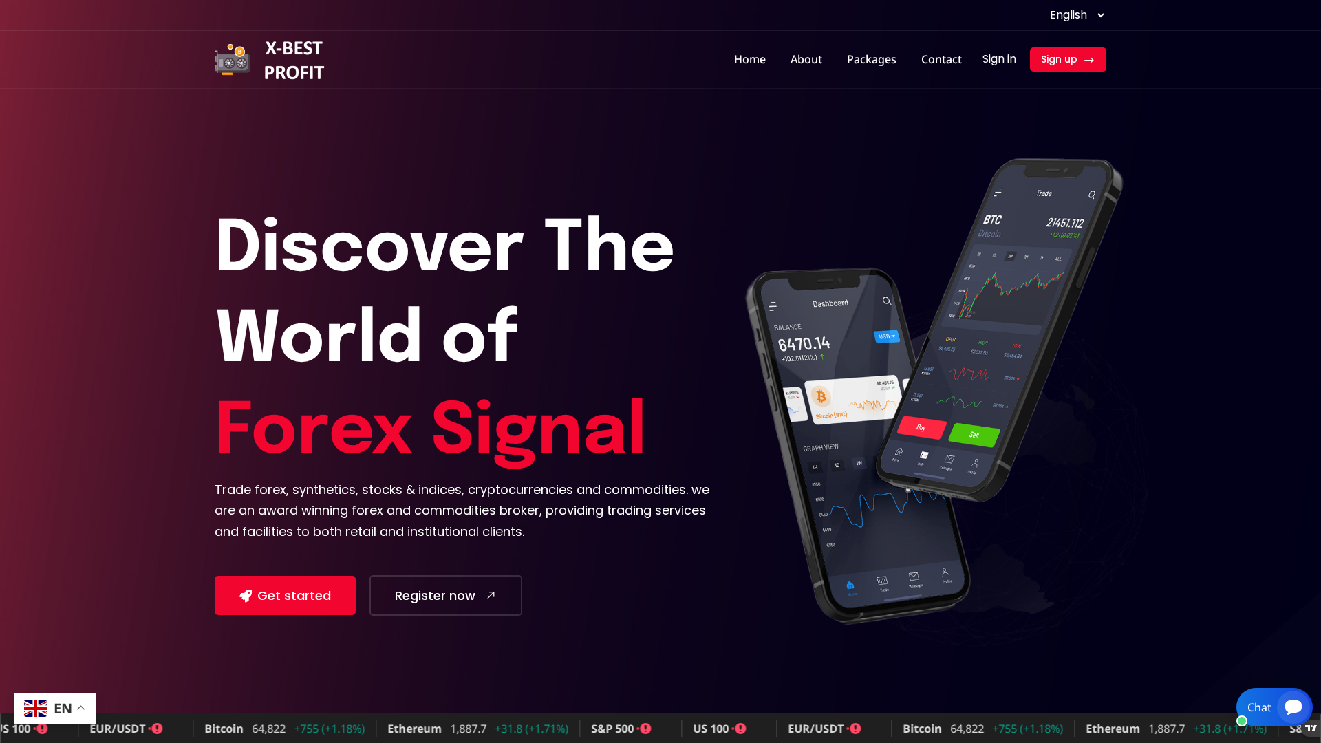 Screenshot of x-bestprofit.com