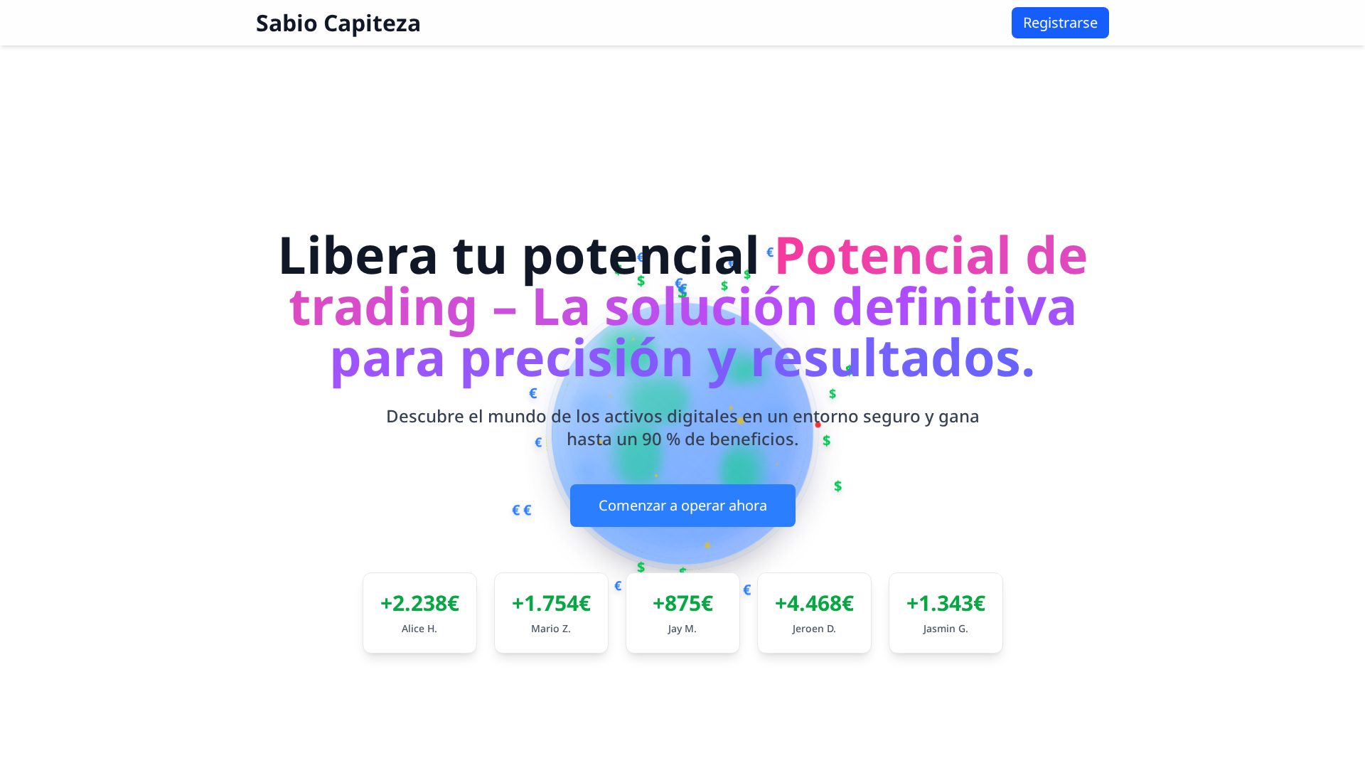 Screenshot of sabio-capiteza.net