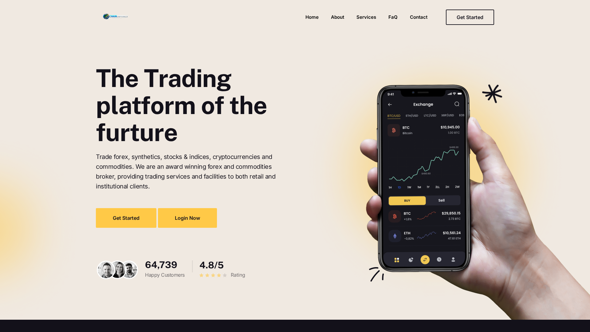 Screenshot of chaincapital.top