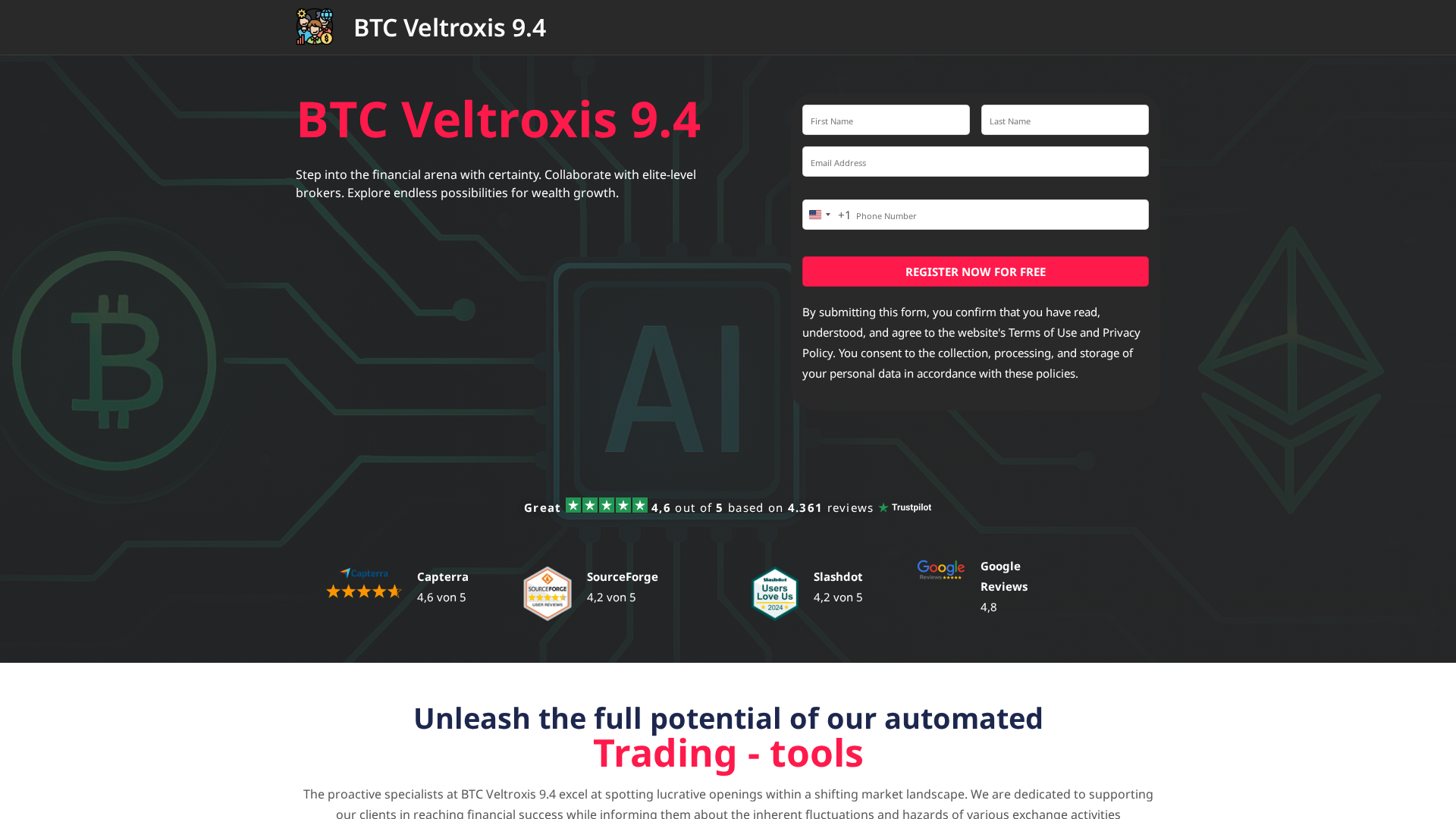 Screenshot of btcveltroxis-94.com