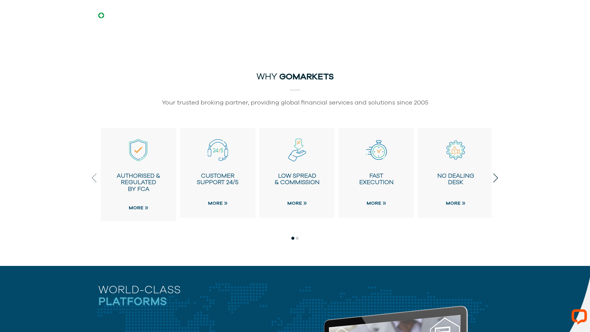 Screenshot of gomarketscompany.com