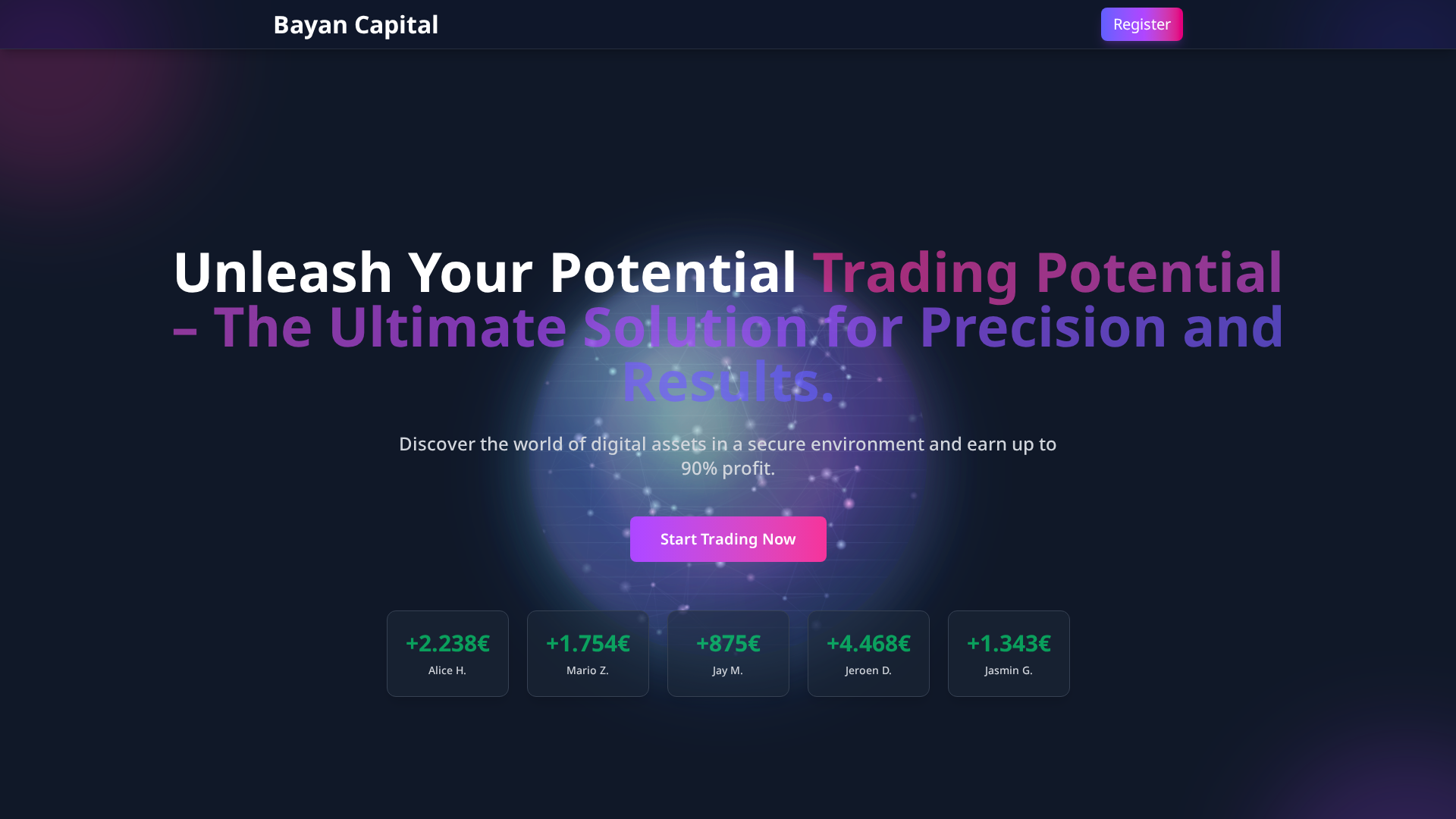 Screenshot of bayan-capital.net