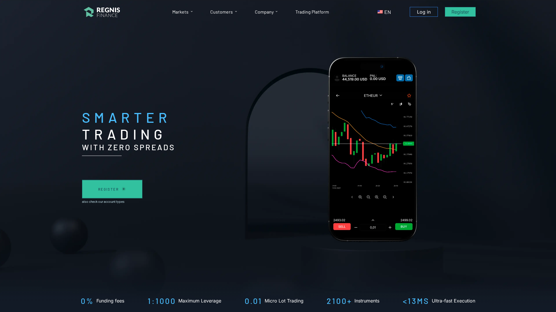 Screenshot of regnisasset.com