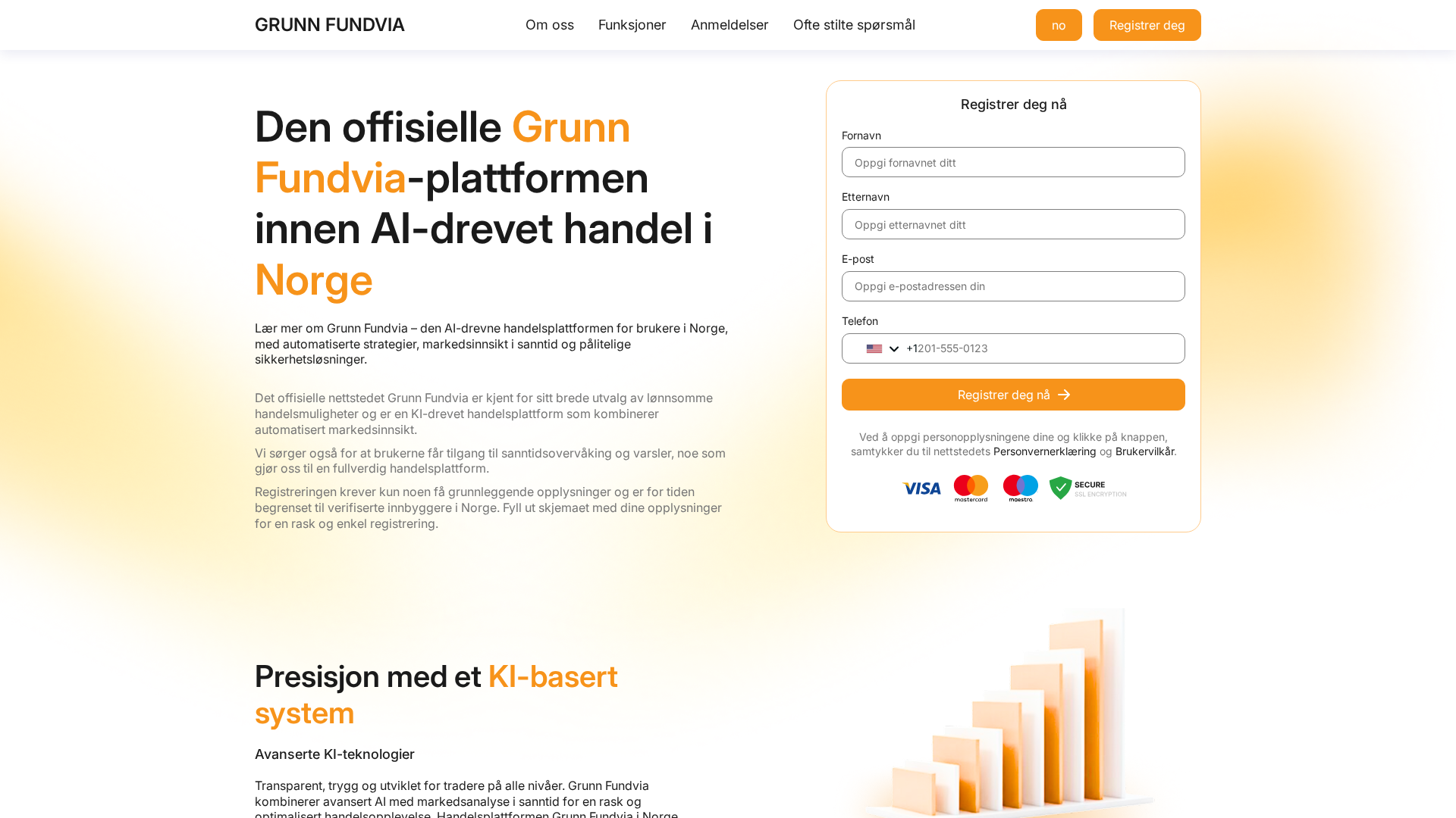 Screenshot of grunn-fundvia.com