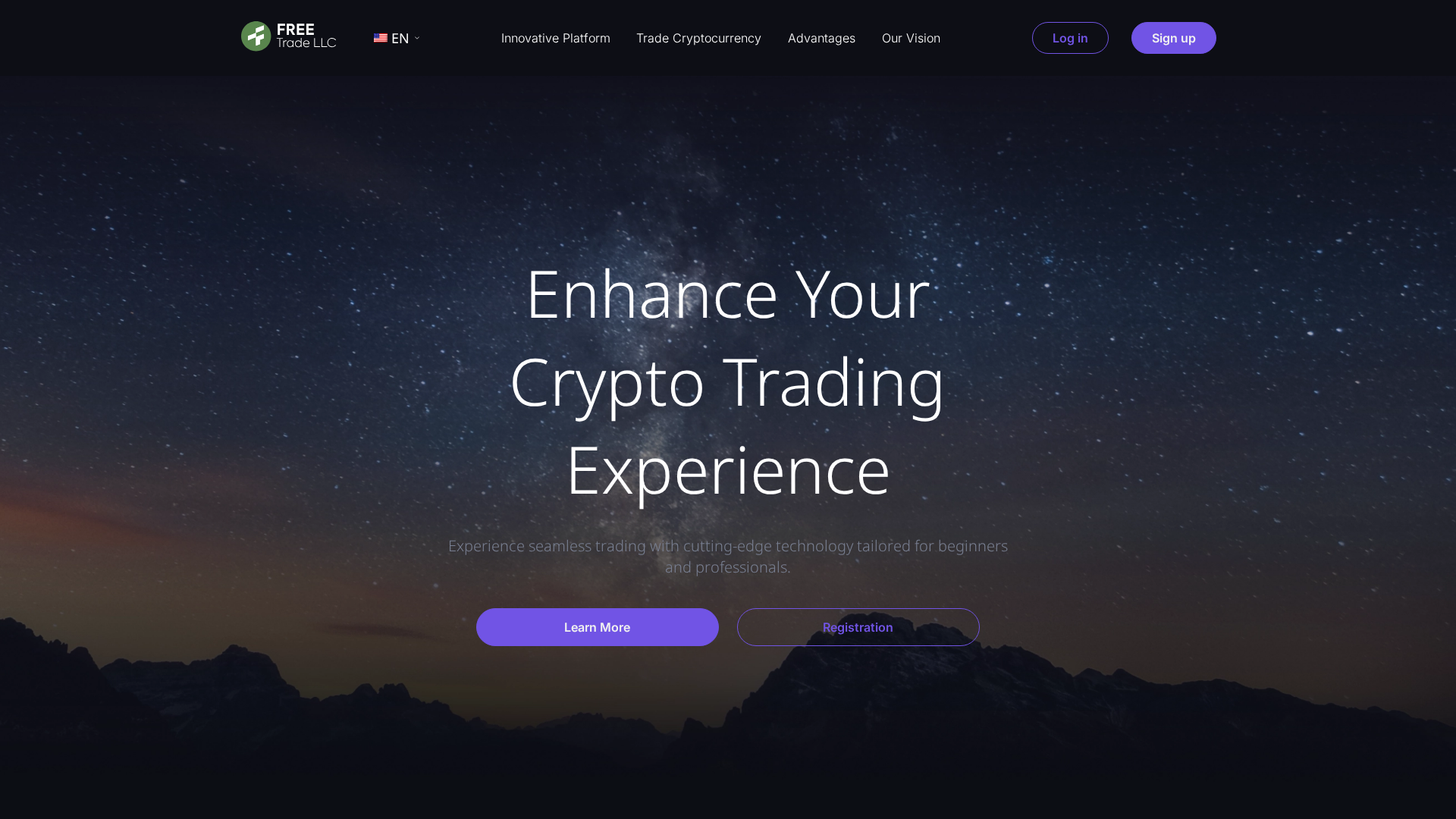 Screenshot of freetradellc.com