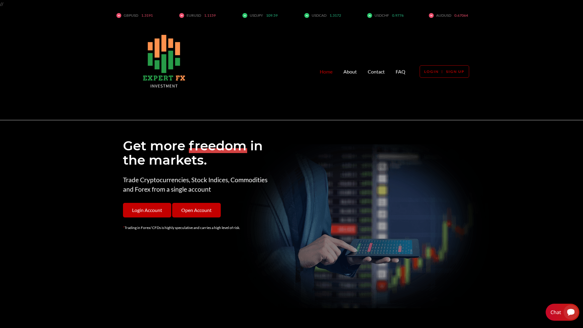 Screenshot of expertx.top