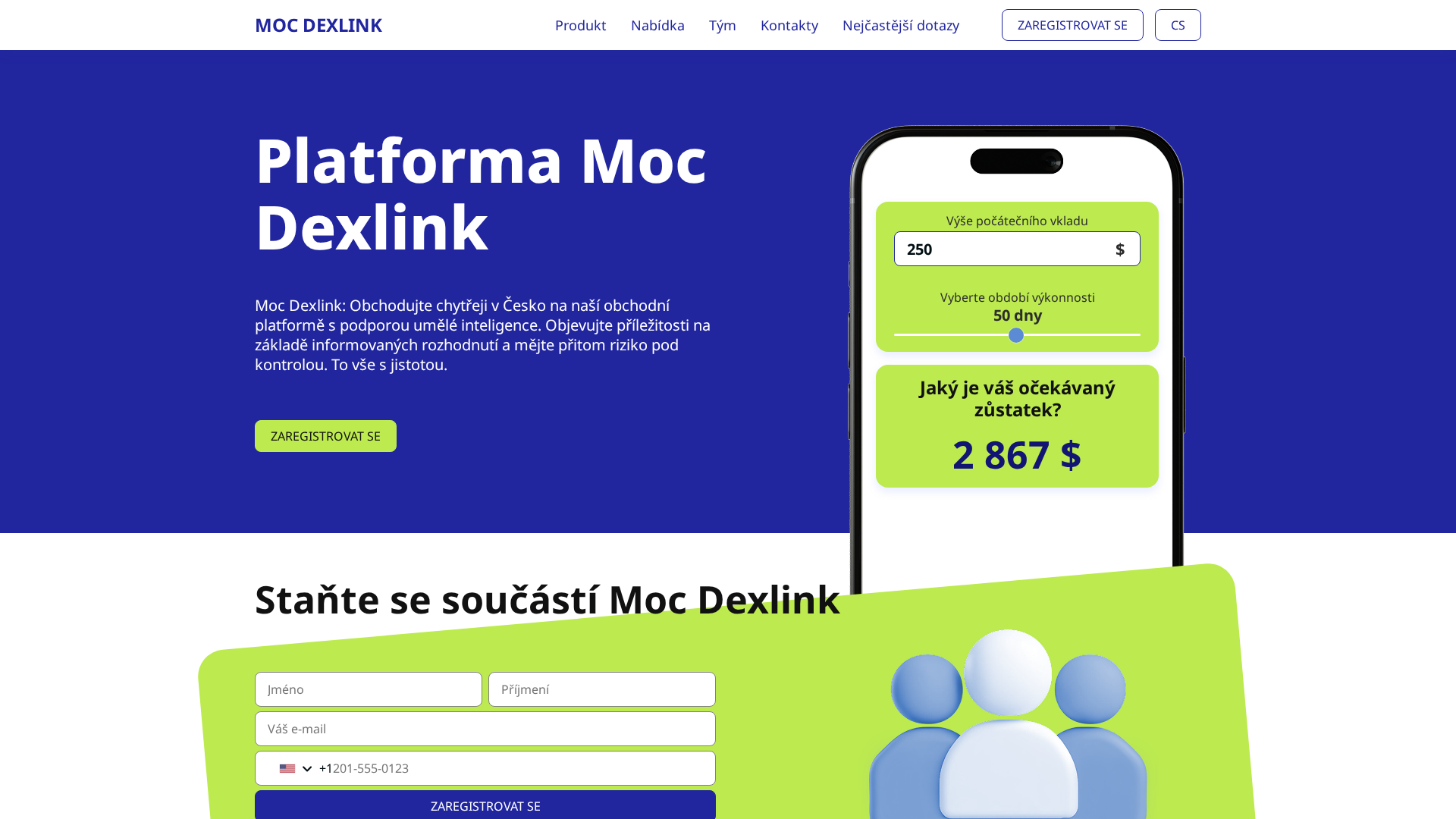 Screenshot of moc-dexlink.com