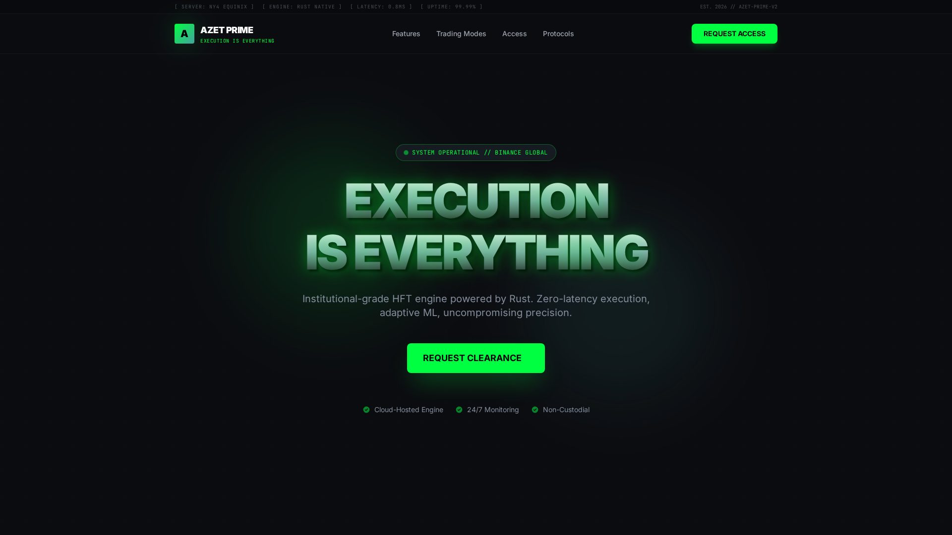 Screenshot of azetprime.com