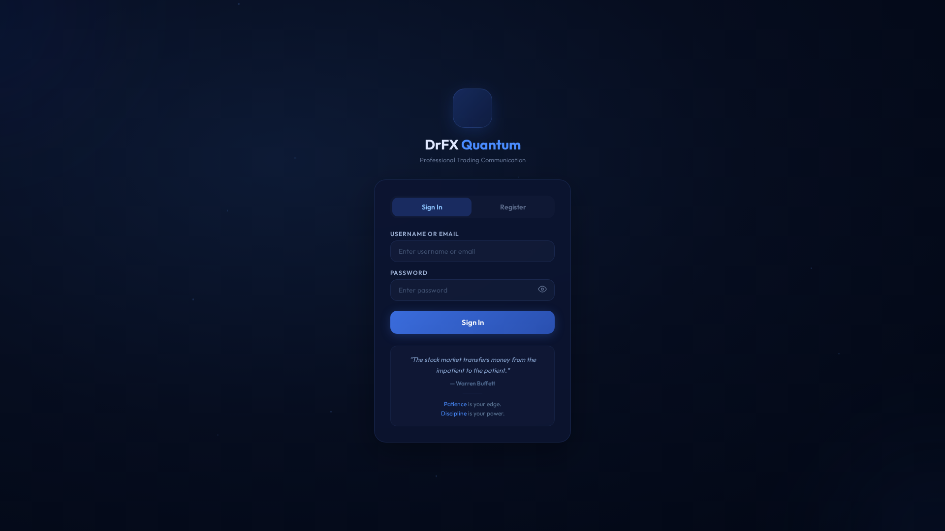 Screenshot of drfx.io