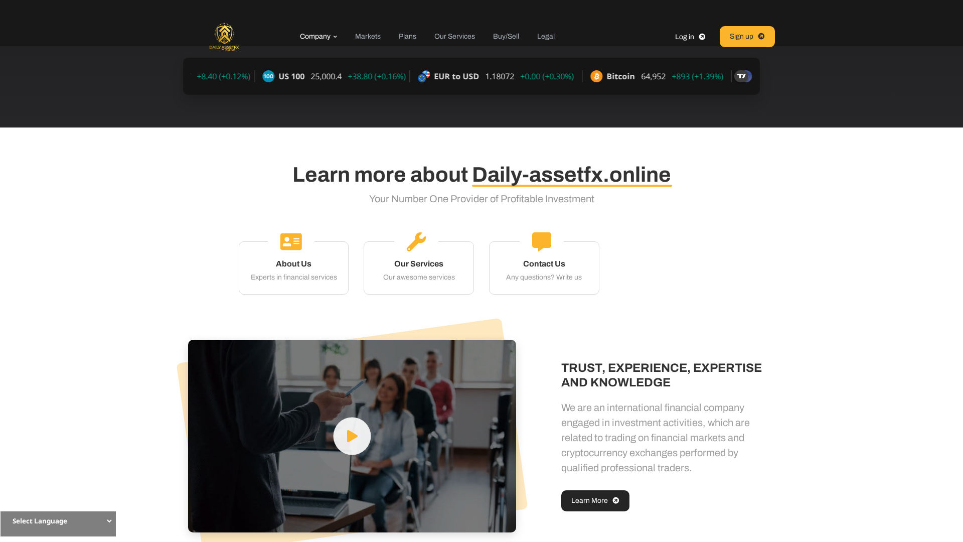 Screenshot of daily-assetfx.online