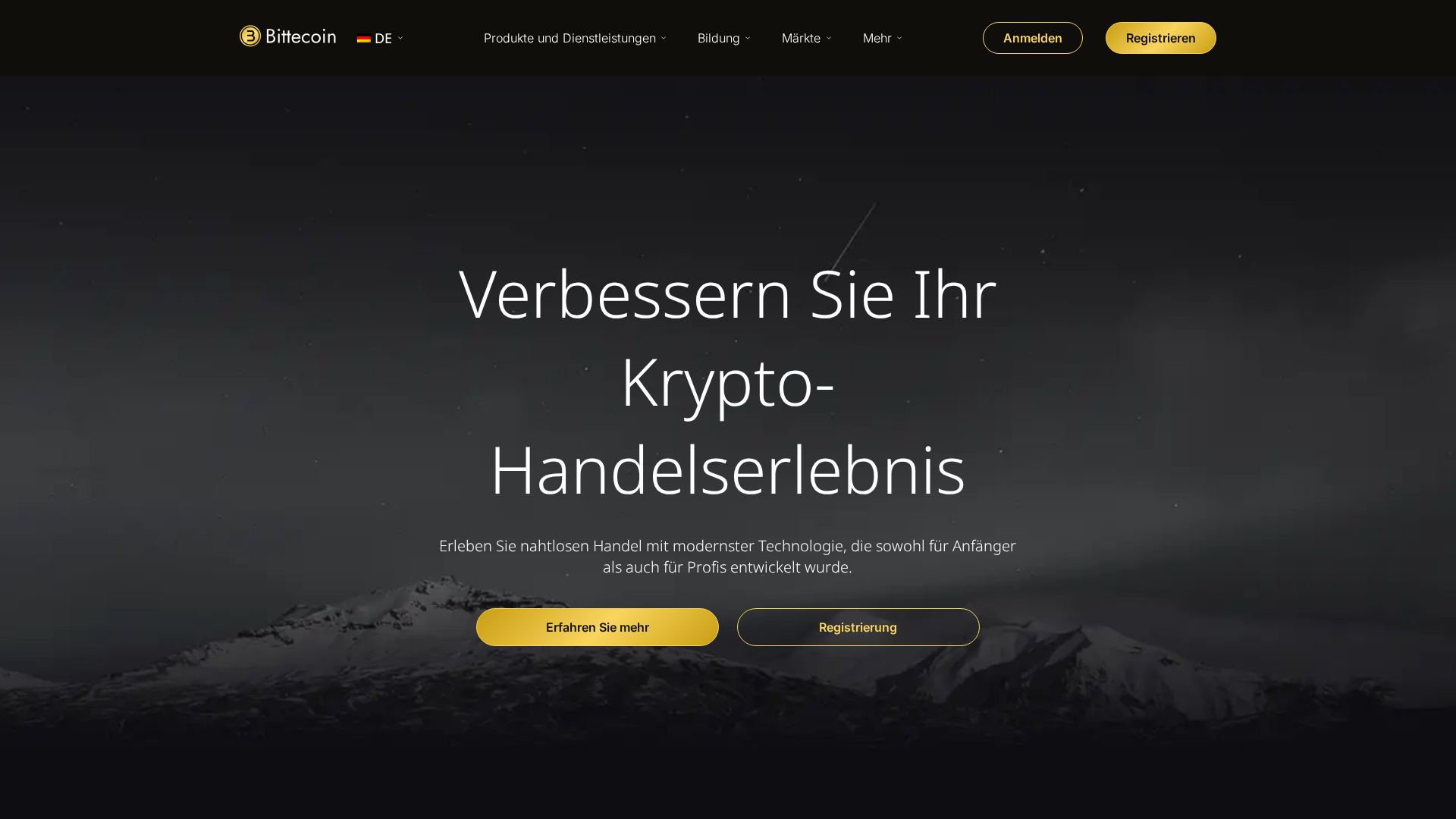 Screenshot of bittecoin.us