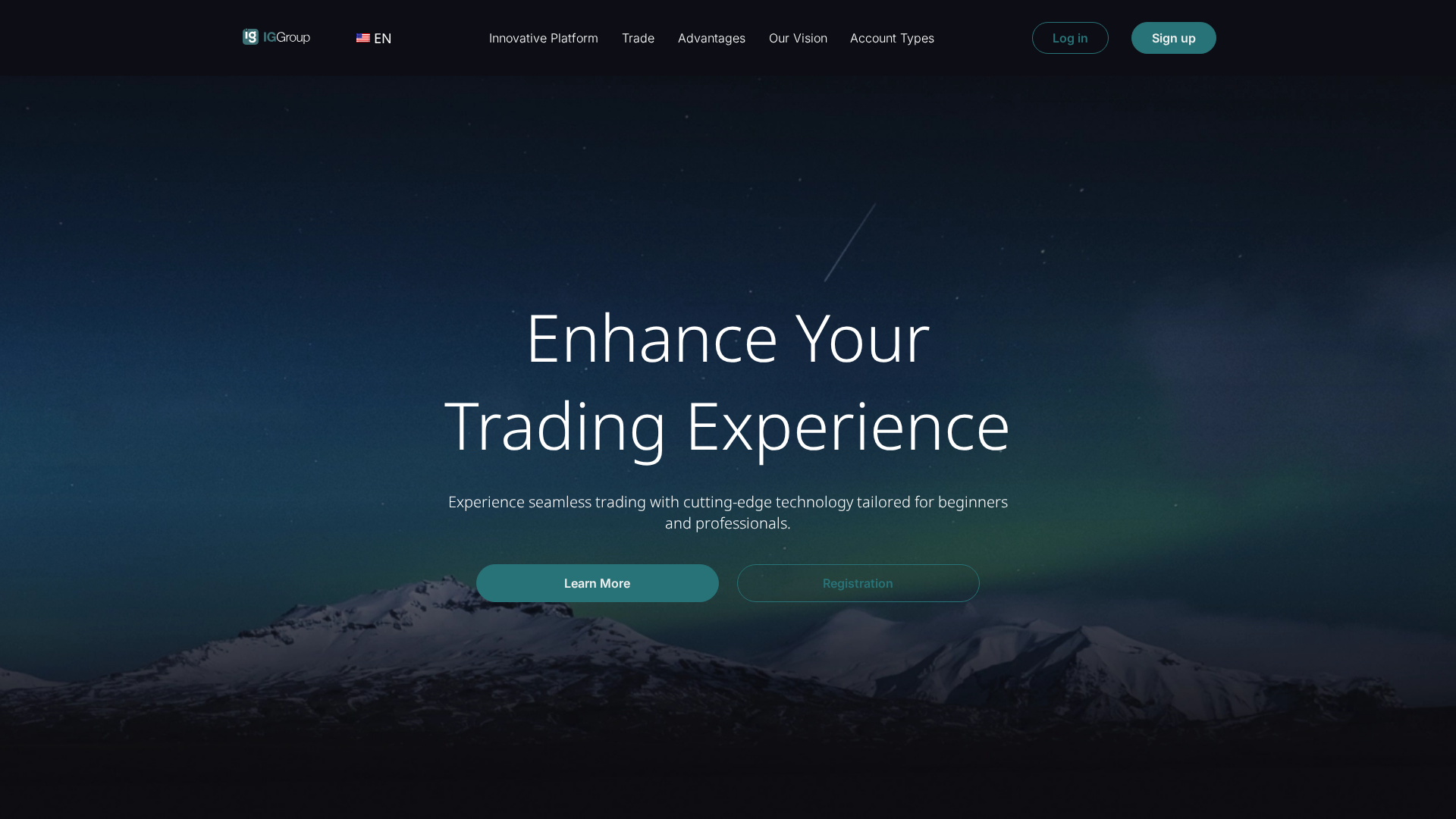 Screenshot of iggroupfx.net
