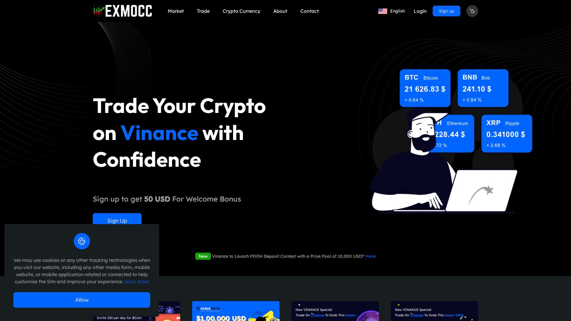 Screenshot of exmocc.site