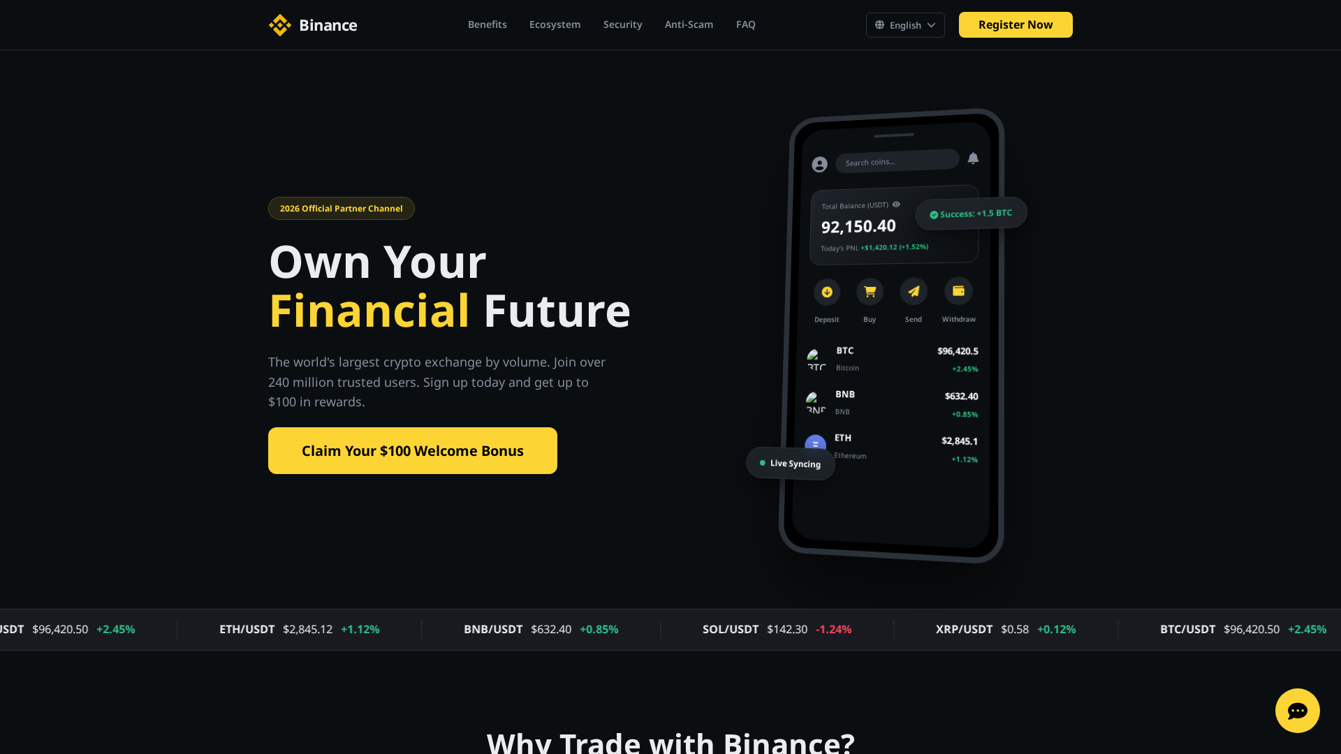 Screenshot of bianexe.com