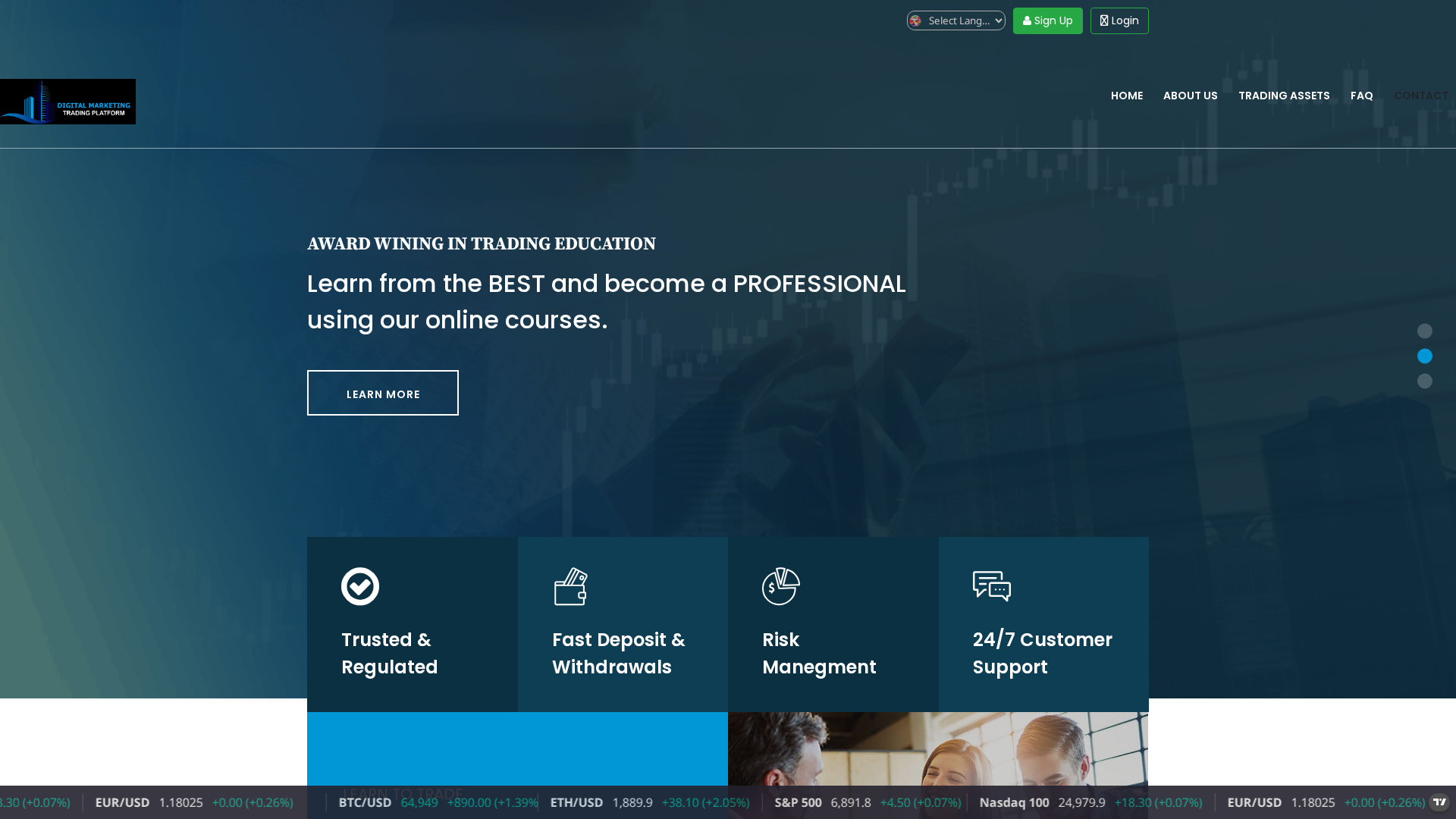 Screenshot of digitalmarketingld.com