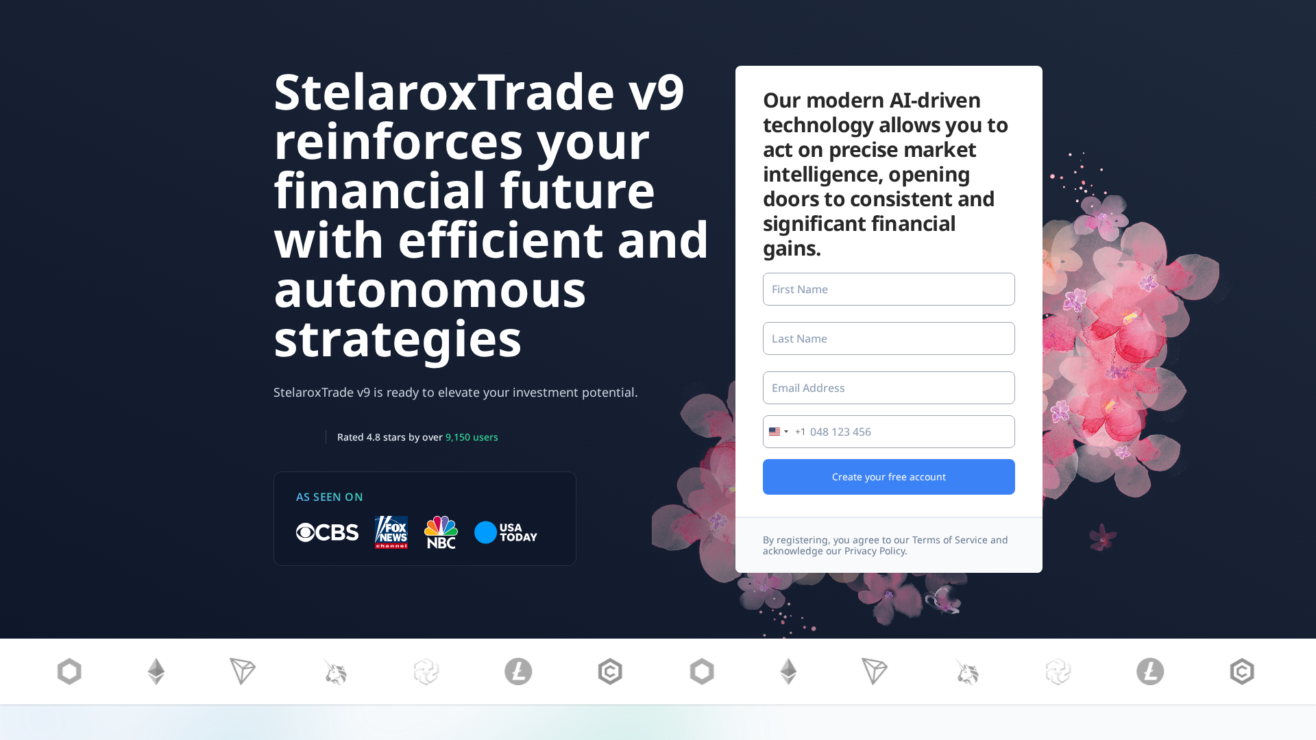 Screenshot of stelarox-tradev9.co.uk