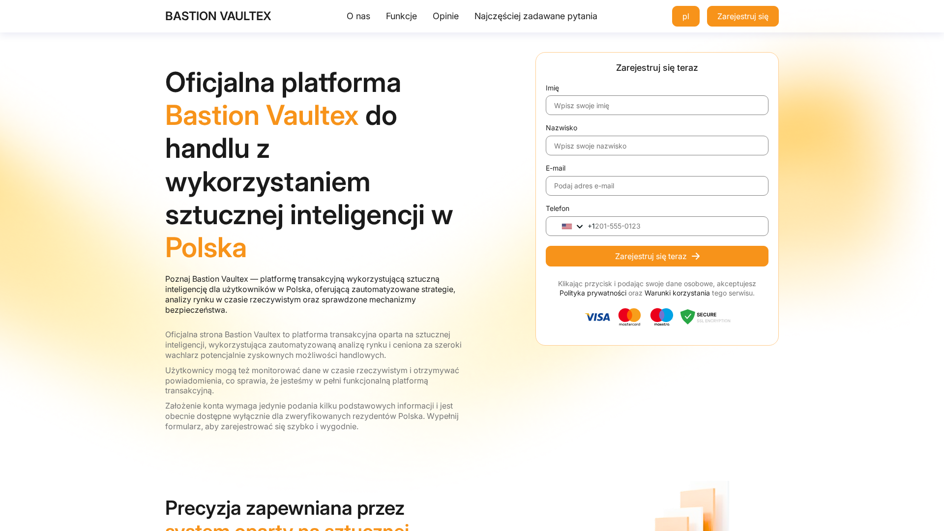 Screenshot of bastion-vaultex.com