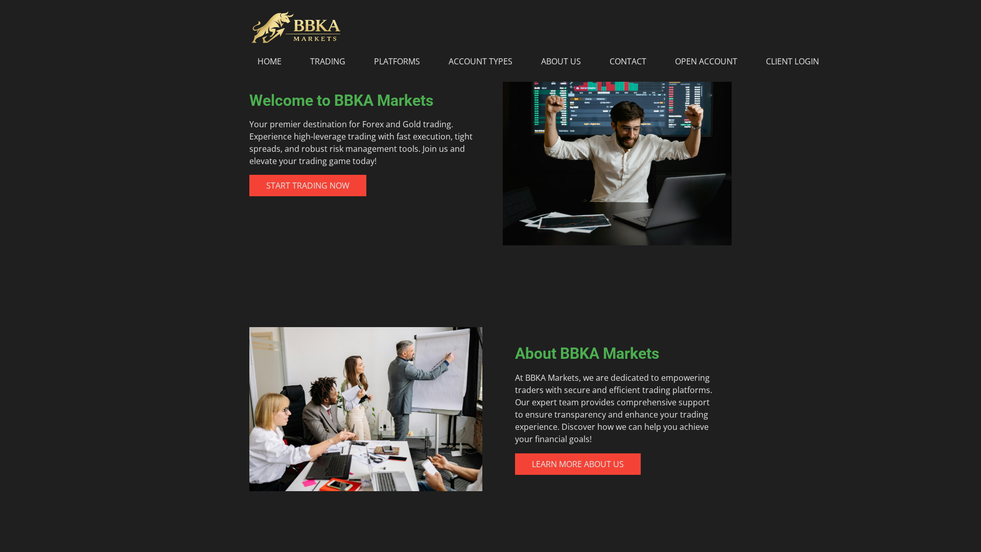 Screenshot of bbkamarkets.com