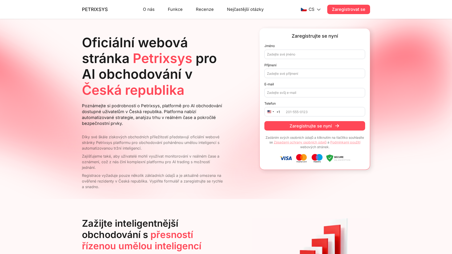 Screenshot of petrixsys-ai.com