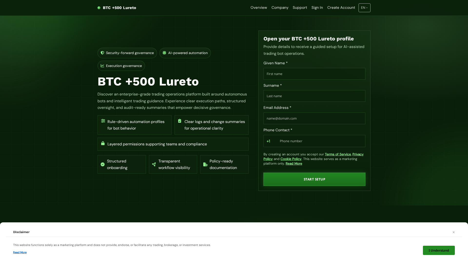 Screenshot of btc-500lureto.site