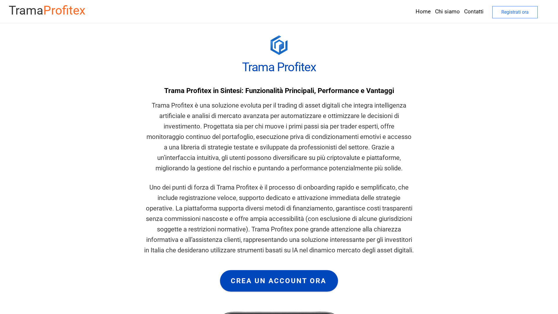 Screenshot of tramaprofitex-ai.com