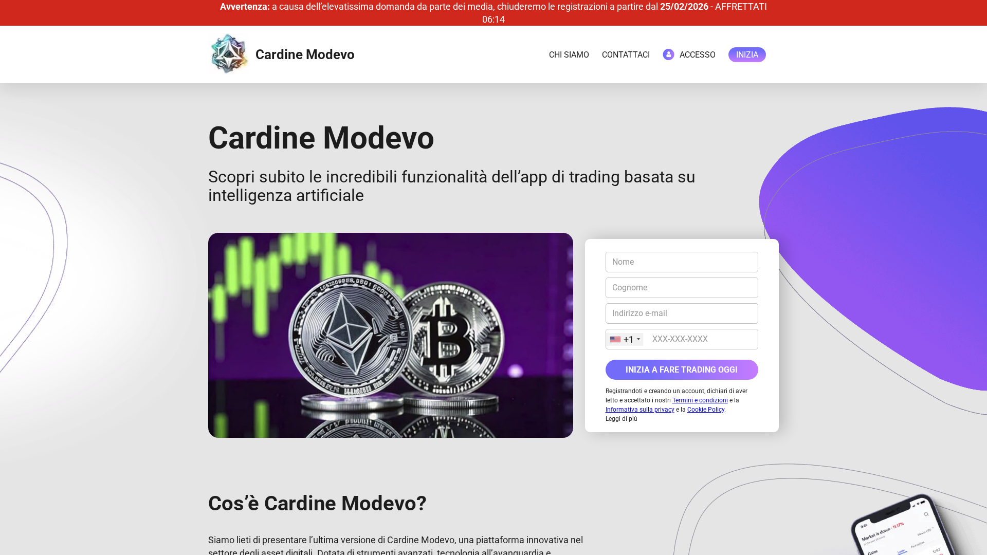 Screenshot of cardinemodevo-ai.com