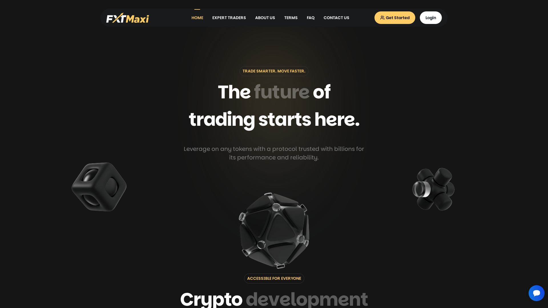 Screenshot of fxtmaxi.com