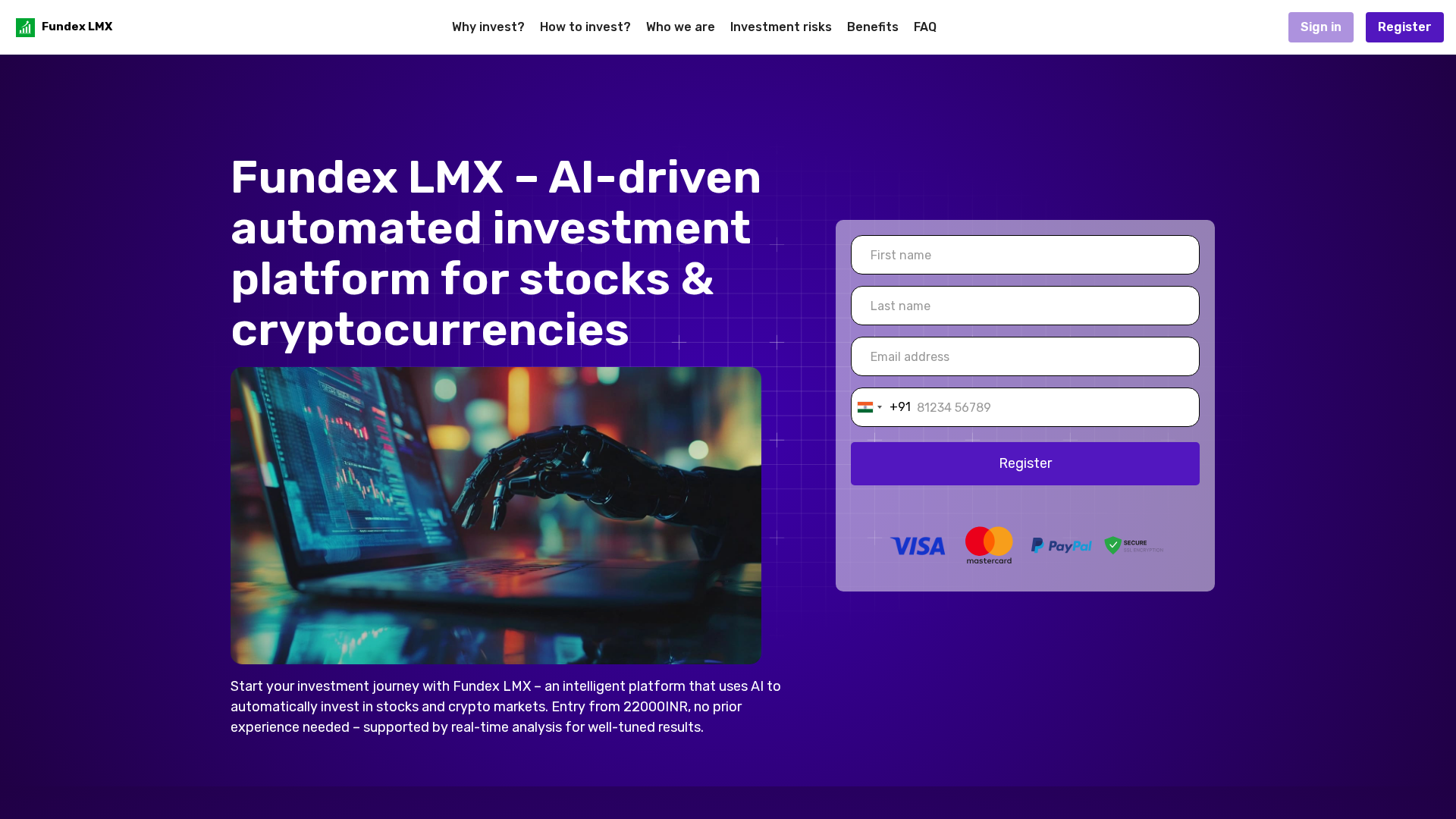 Screenshot of fundex-lmx.org
