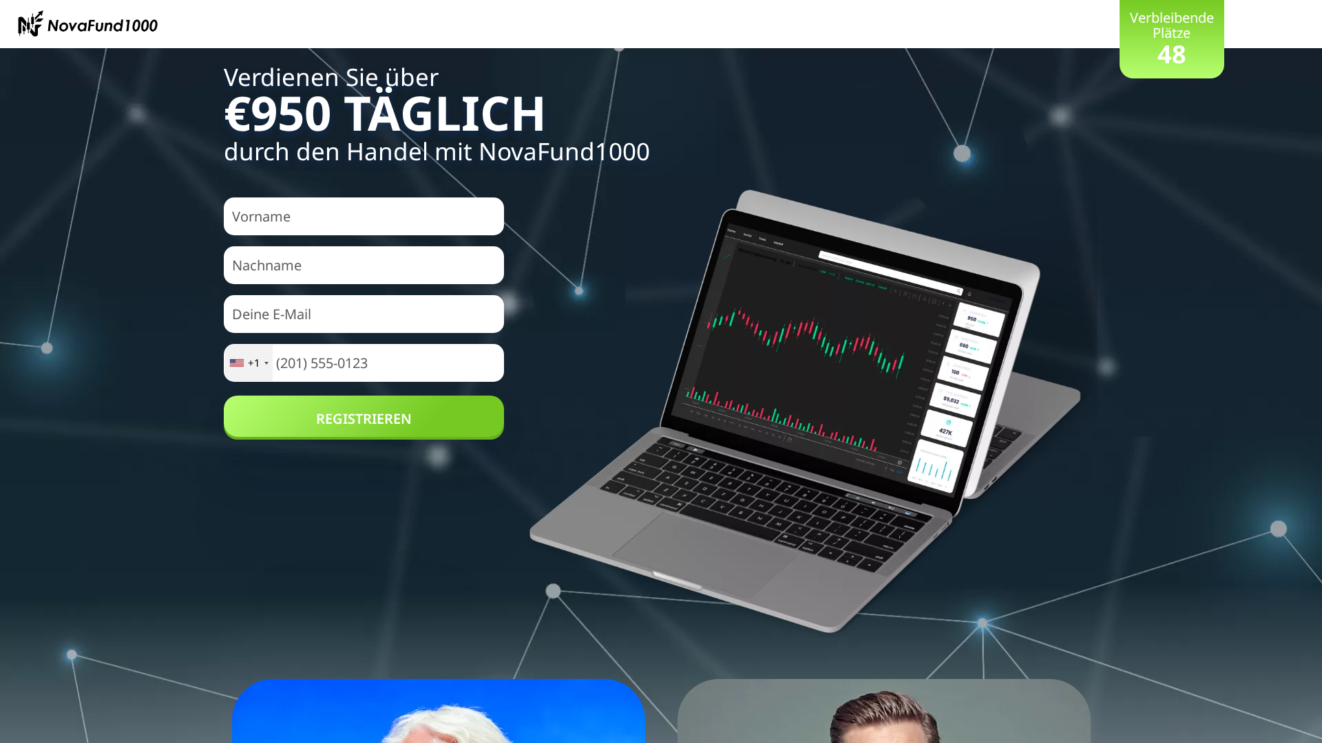 Screenshot of novafnd1000.com